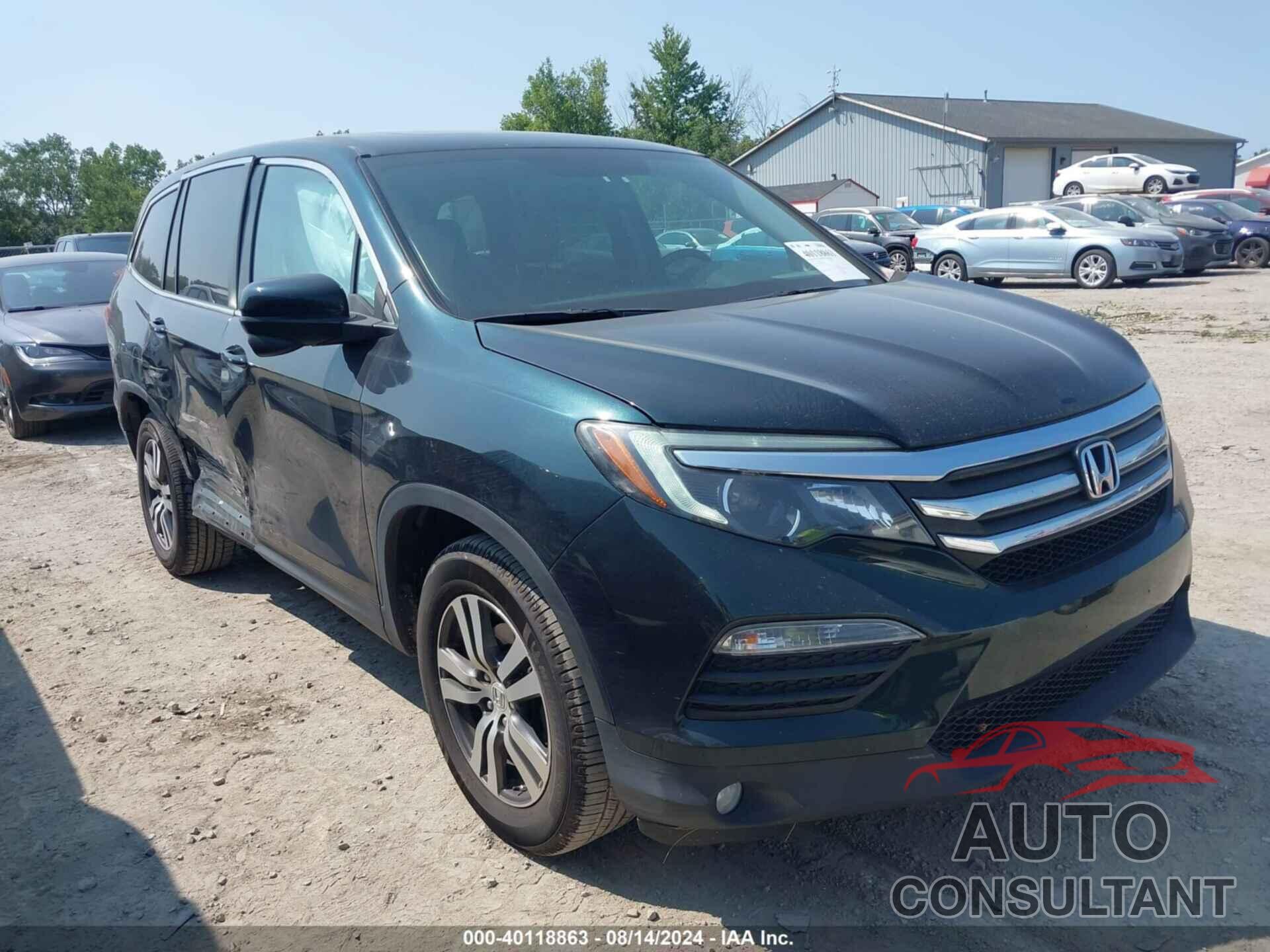 HONDA PILOT 2016 - 5FNYF6H54GB120285