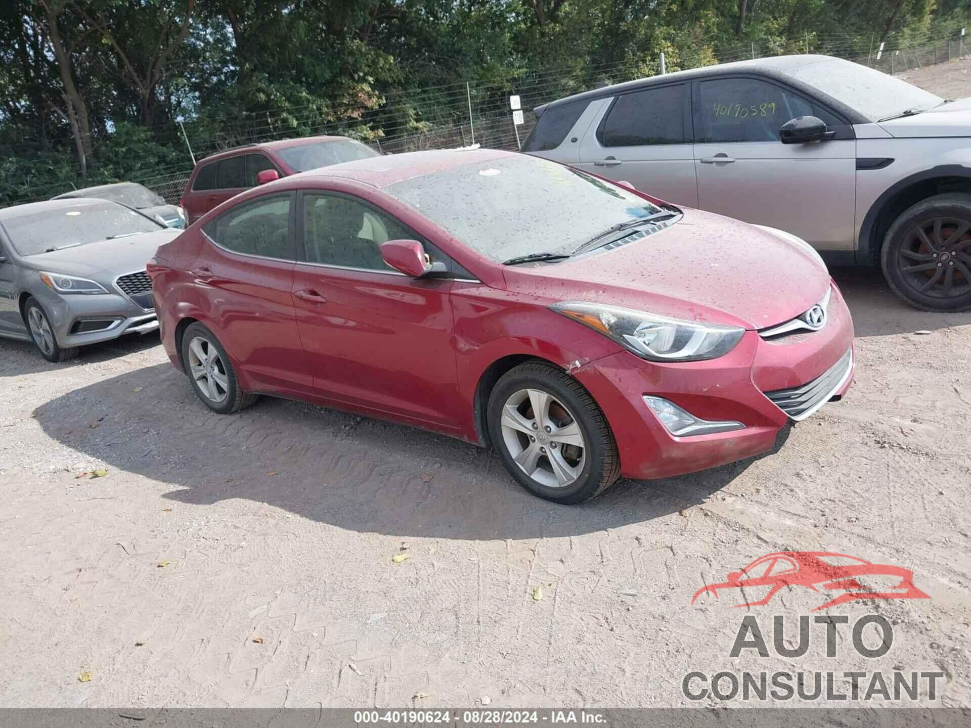 HYUNDAI ELANTRA 2016 - 5NPDH4AE3GH727531