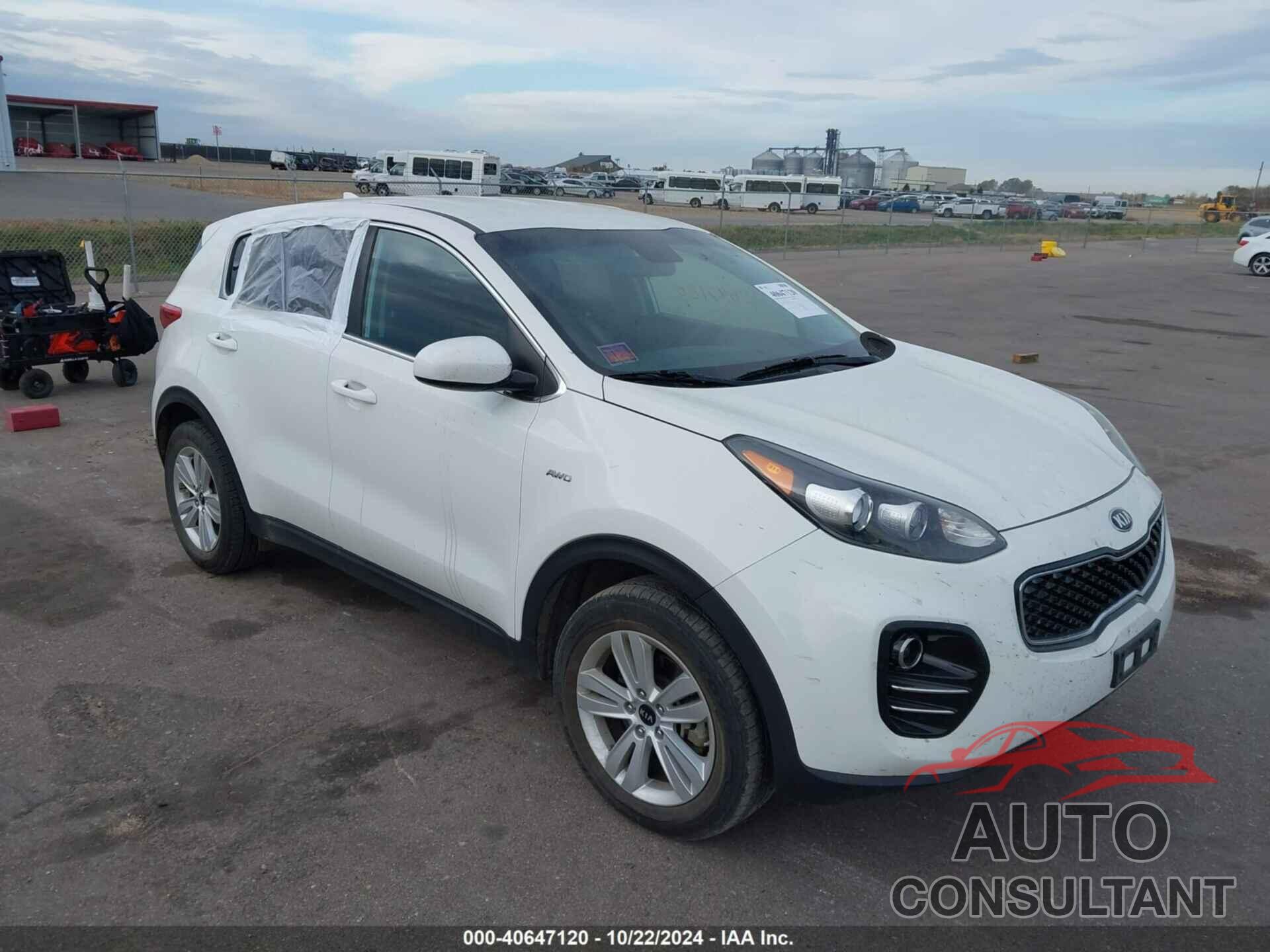 KIA SPORTAGE 2017 - KNDPMCACXH7088331