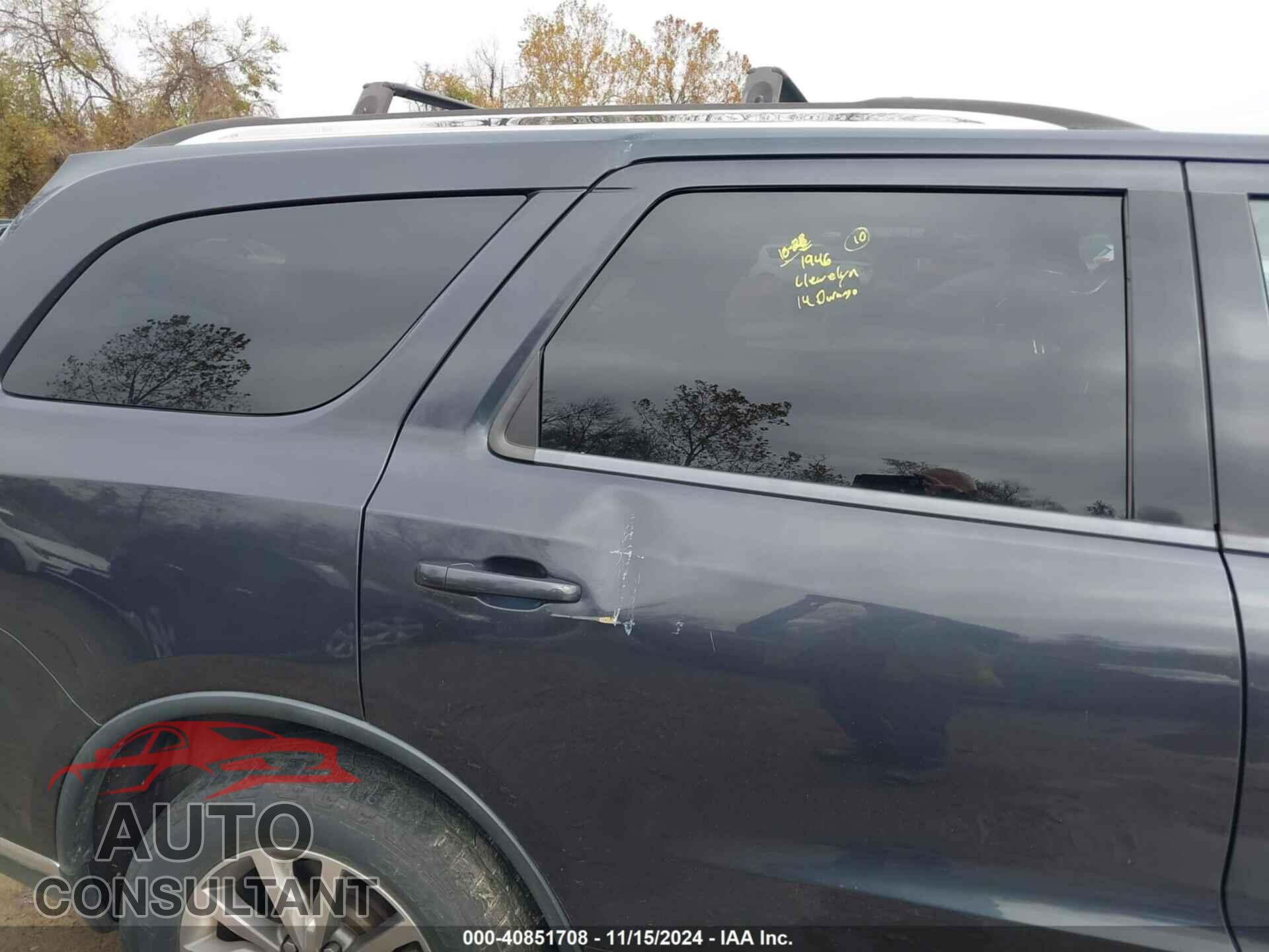 DODGE DURANGO 2014 - 1C4RDJDGXEC501671
