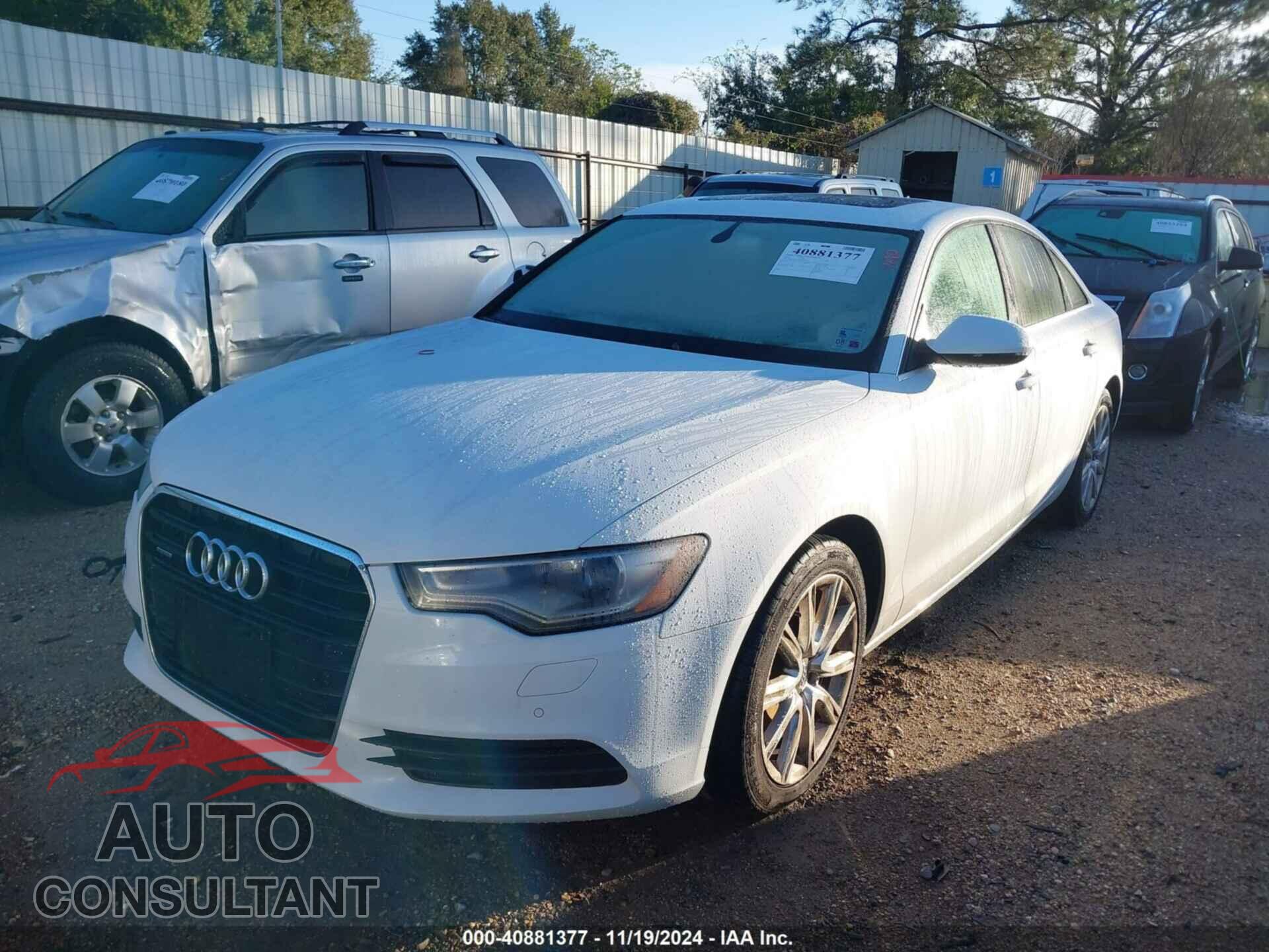 AUDI A6 2013 - WAUGFAFC5DN153595