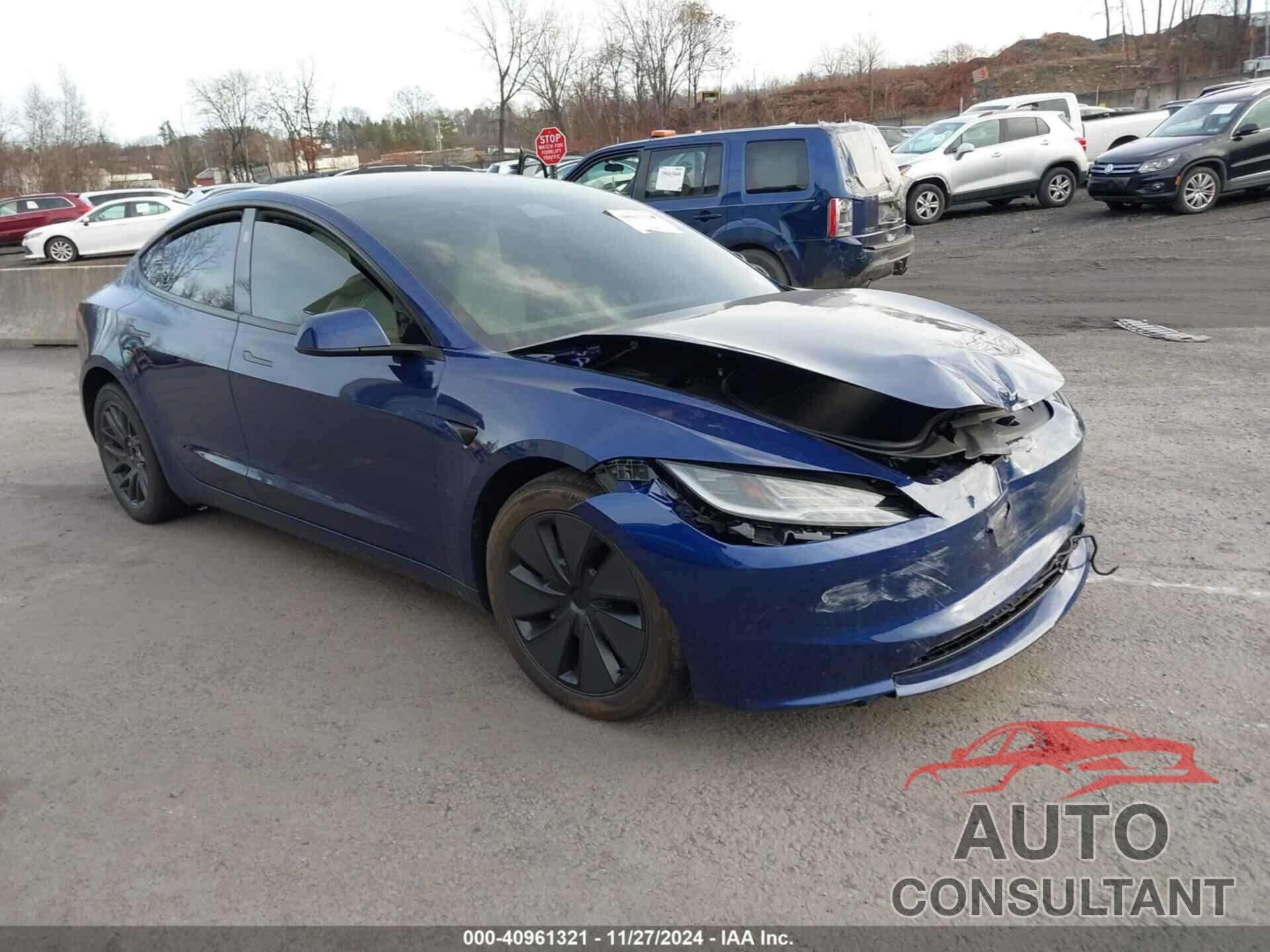 TESLA MODEL 3 2024 - 5YJ3E1EBXRF807848