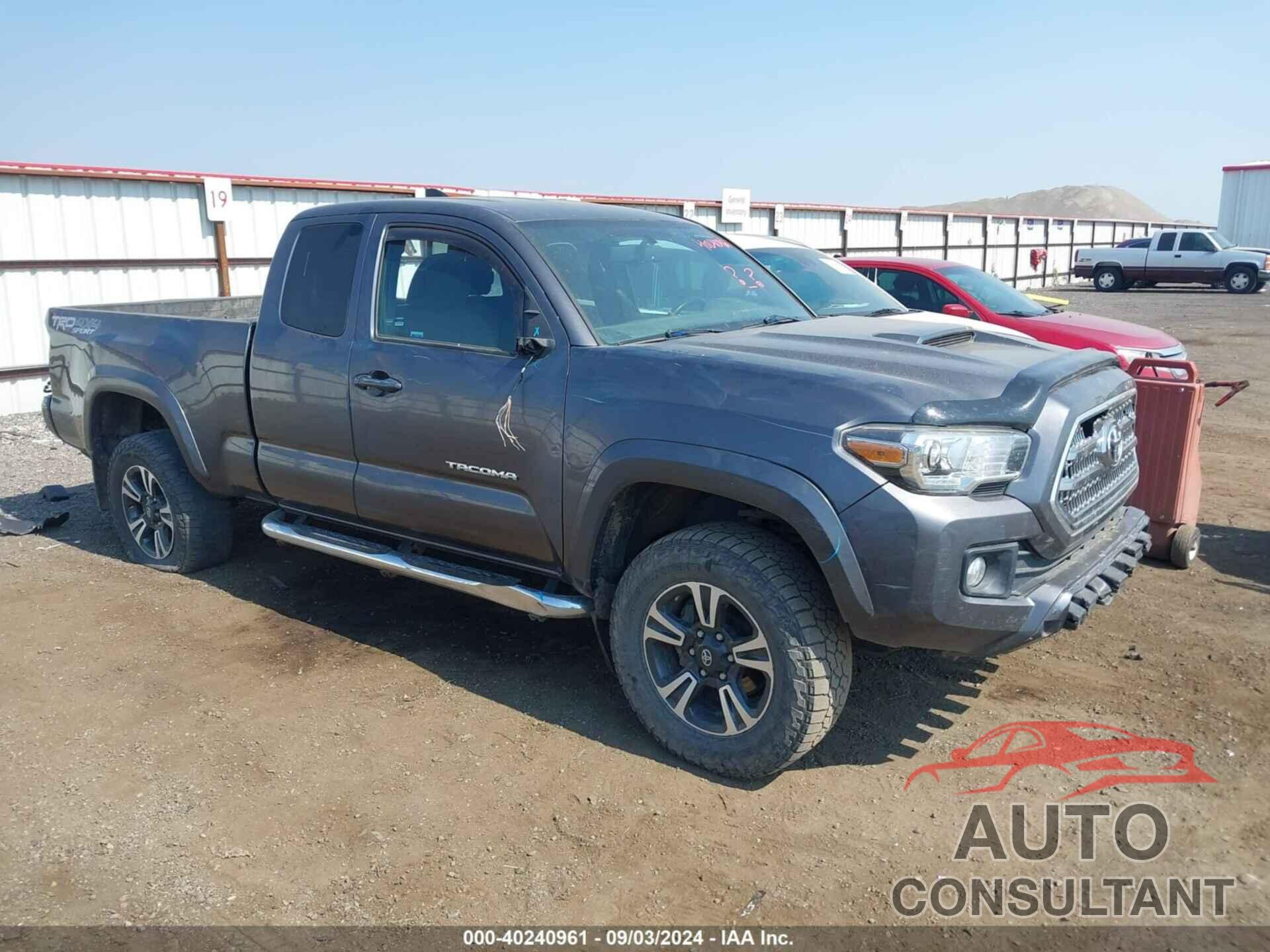 TOYOTA TACOMA 2017 - 5TFSZ5AN6HX073978