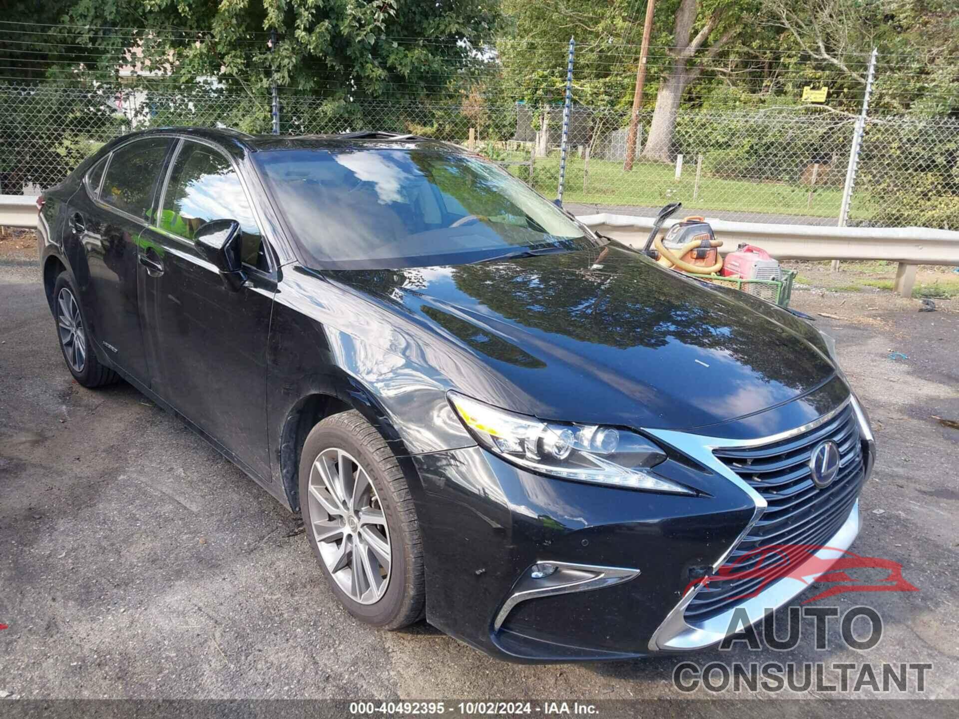 LEXUS ES 300H 2017 - JTHBW1GG3H2140459