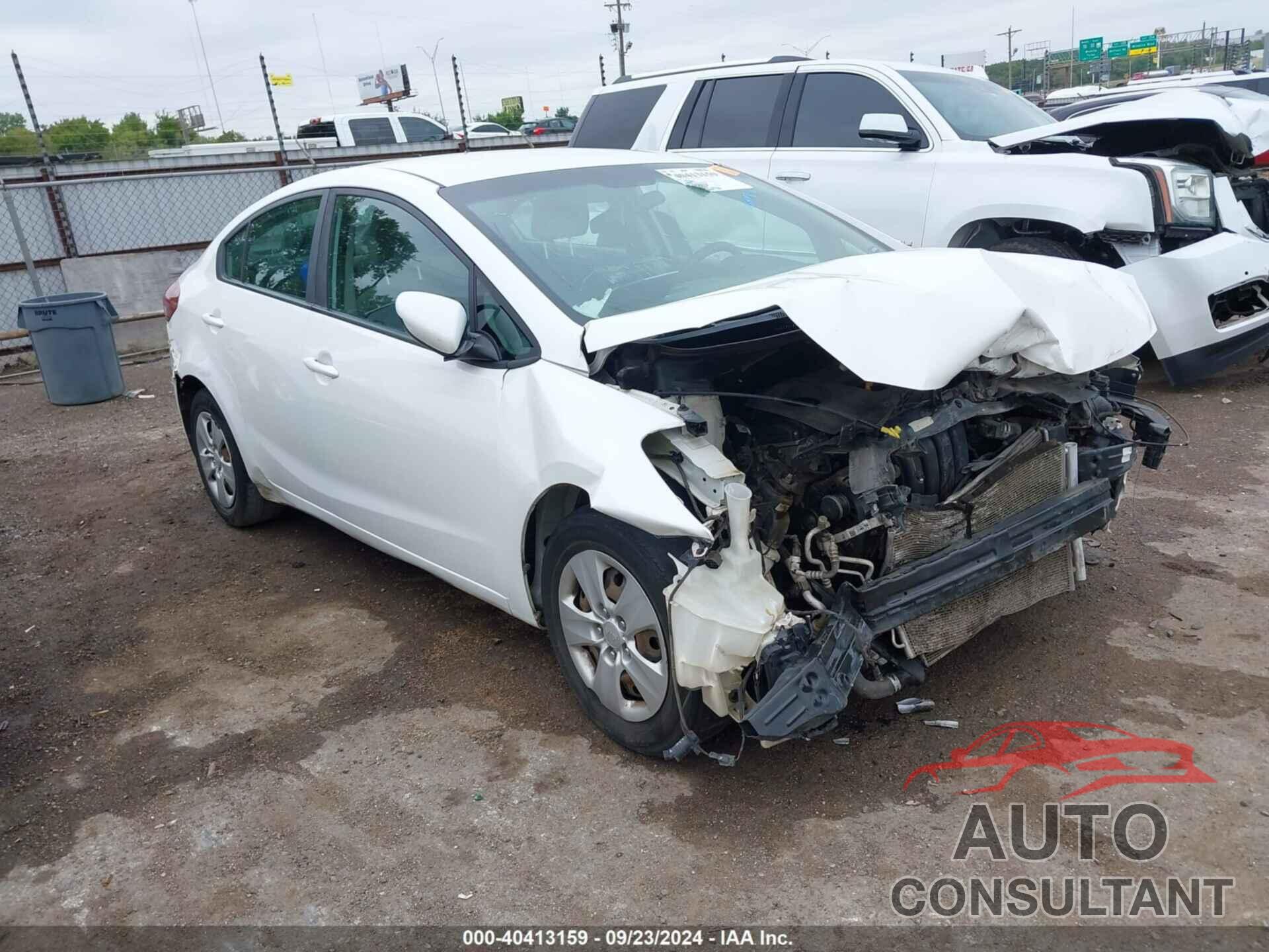 KIA FORTE 2017 - 3KPFL4A71HE086751