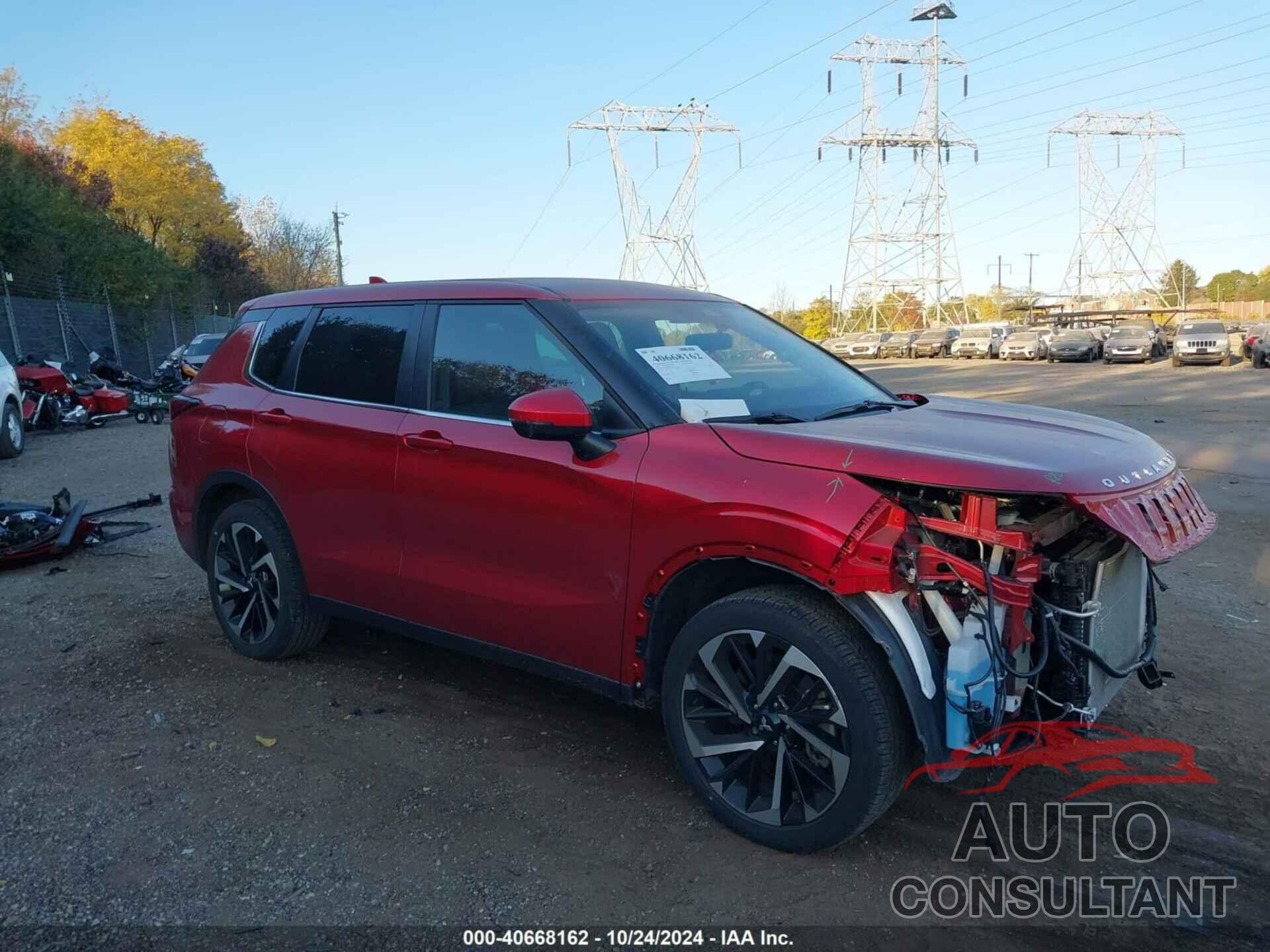 MITSUBISHI OUTLANDER 2023 - JA4J4UA88PZ020226