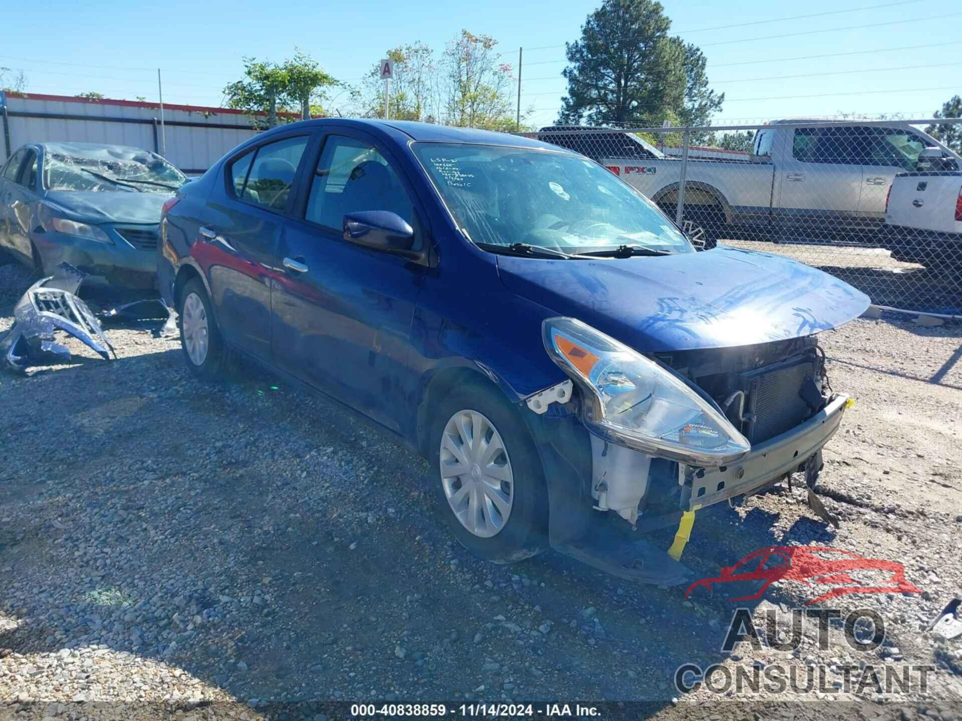 NISSAN VERSA 2019 - 3N1CN7AP4KL836633