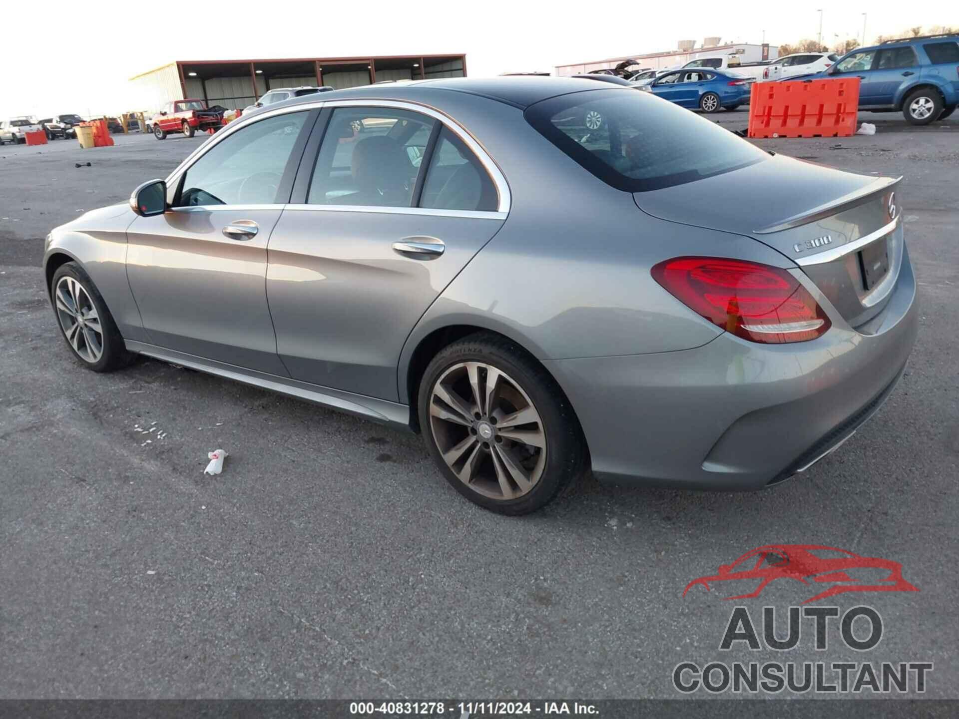 MERCEDES-BENZ C 300 2015 - 55SWF4KB1FU063339
