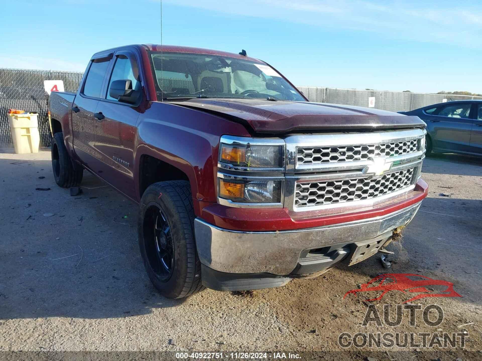 CHEVROLET SILVERADO 1500 2014 - 3GCUKREH1EG531578