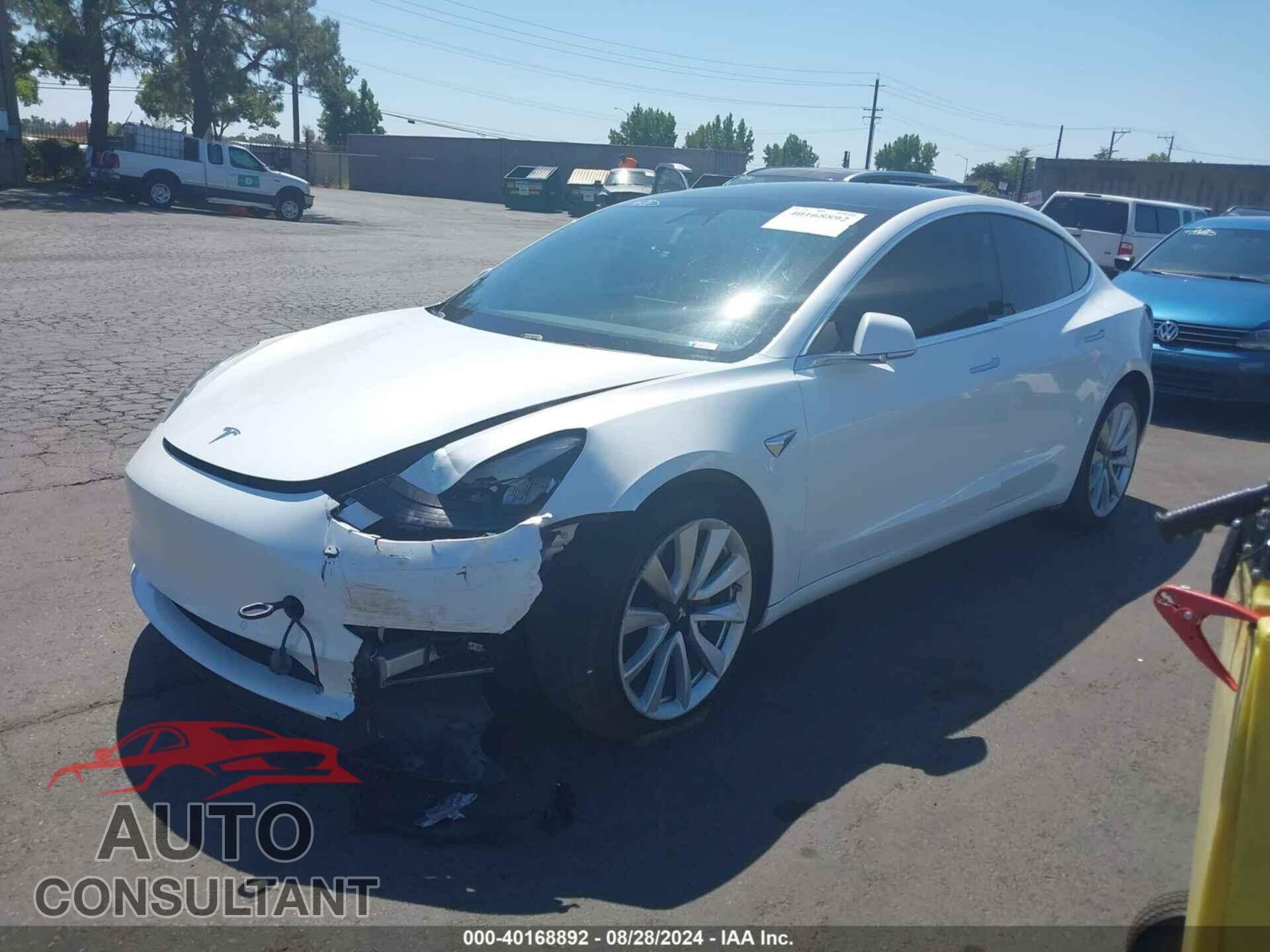 TESLA MODEL 3 2019 - 5YJ3E1EA9KF314708