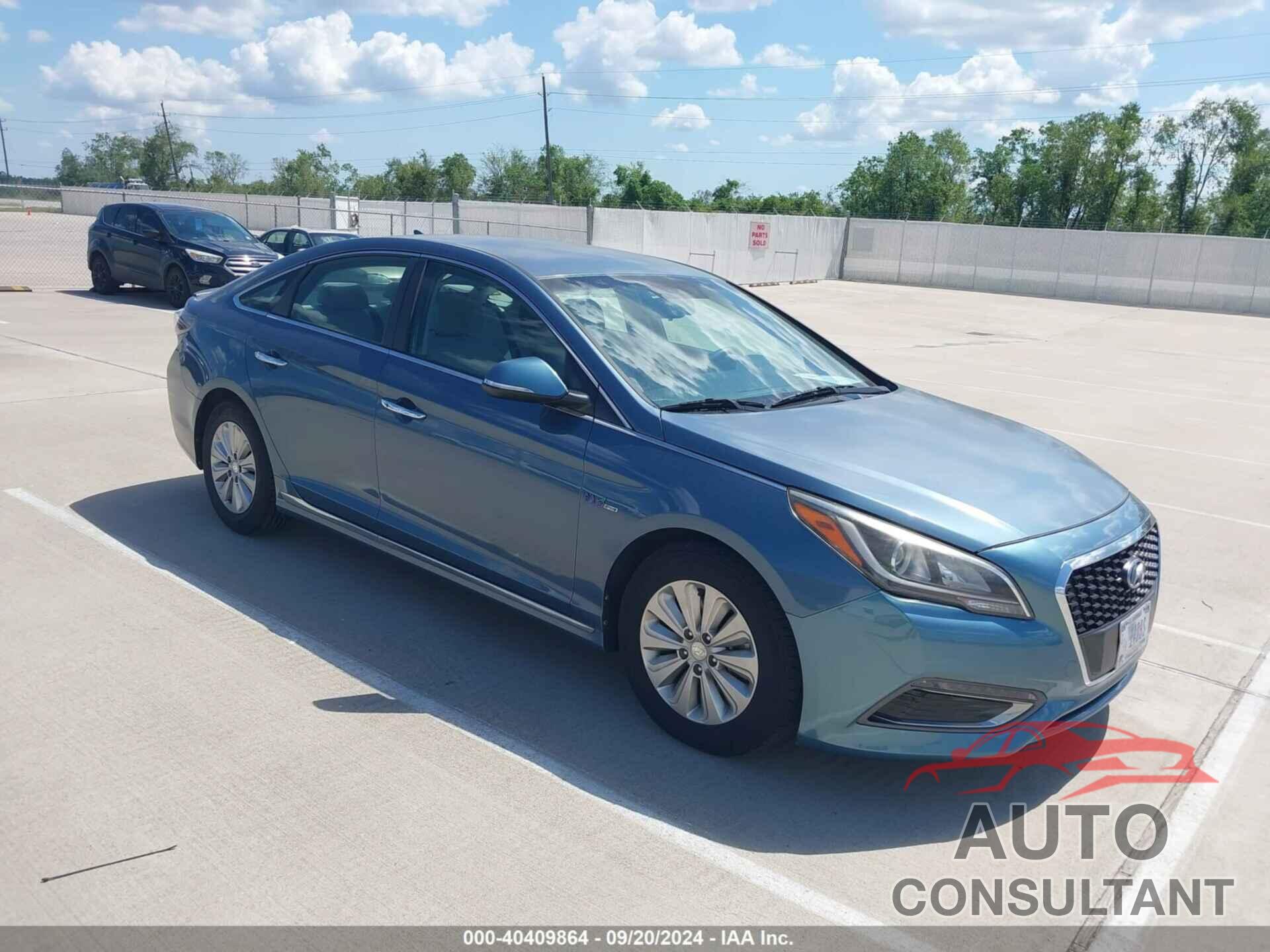 HYUNDAI SONATA HYBRID 2016 - KMHE24L14GA039704