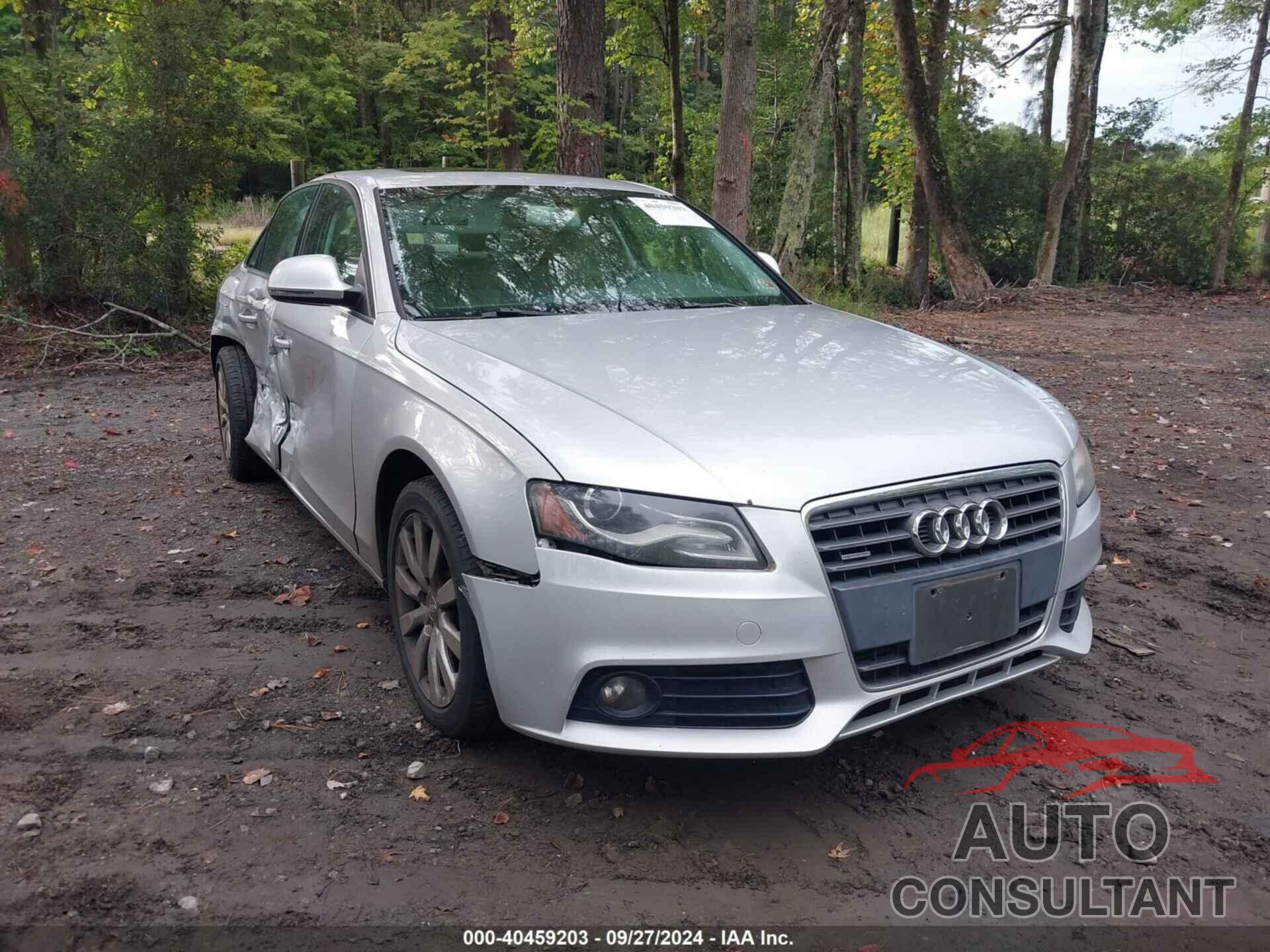 AUDI A4 2009 - WAUSF78K59N058866