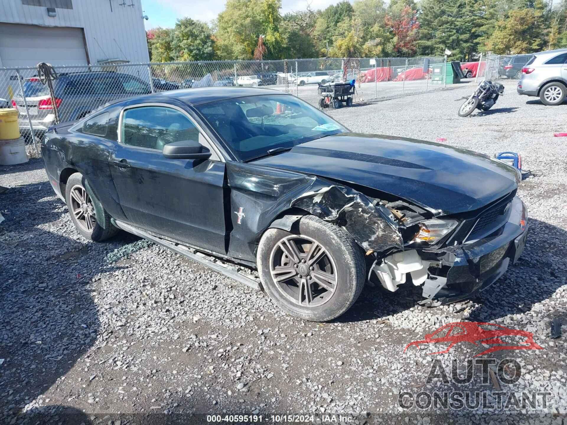 FORD MUSTANG 2012 - 1ZVBP8AM1C5216092