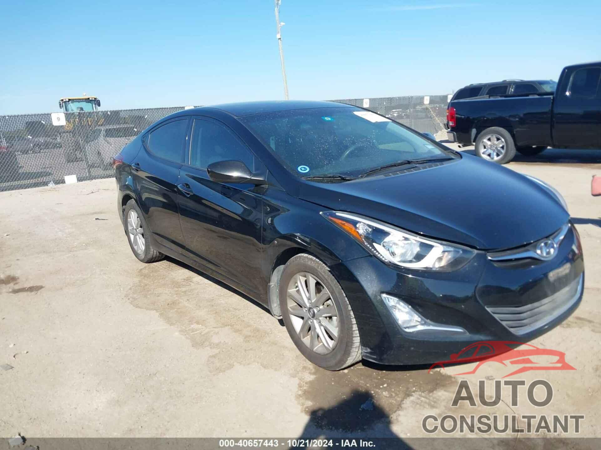 HYUNDAI ELANTRA 2016 - 5NPDH4AE4GH657571