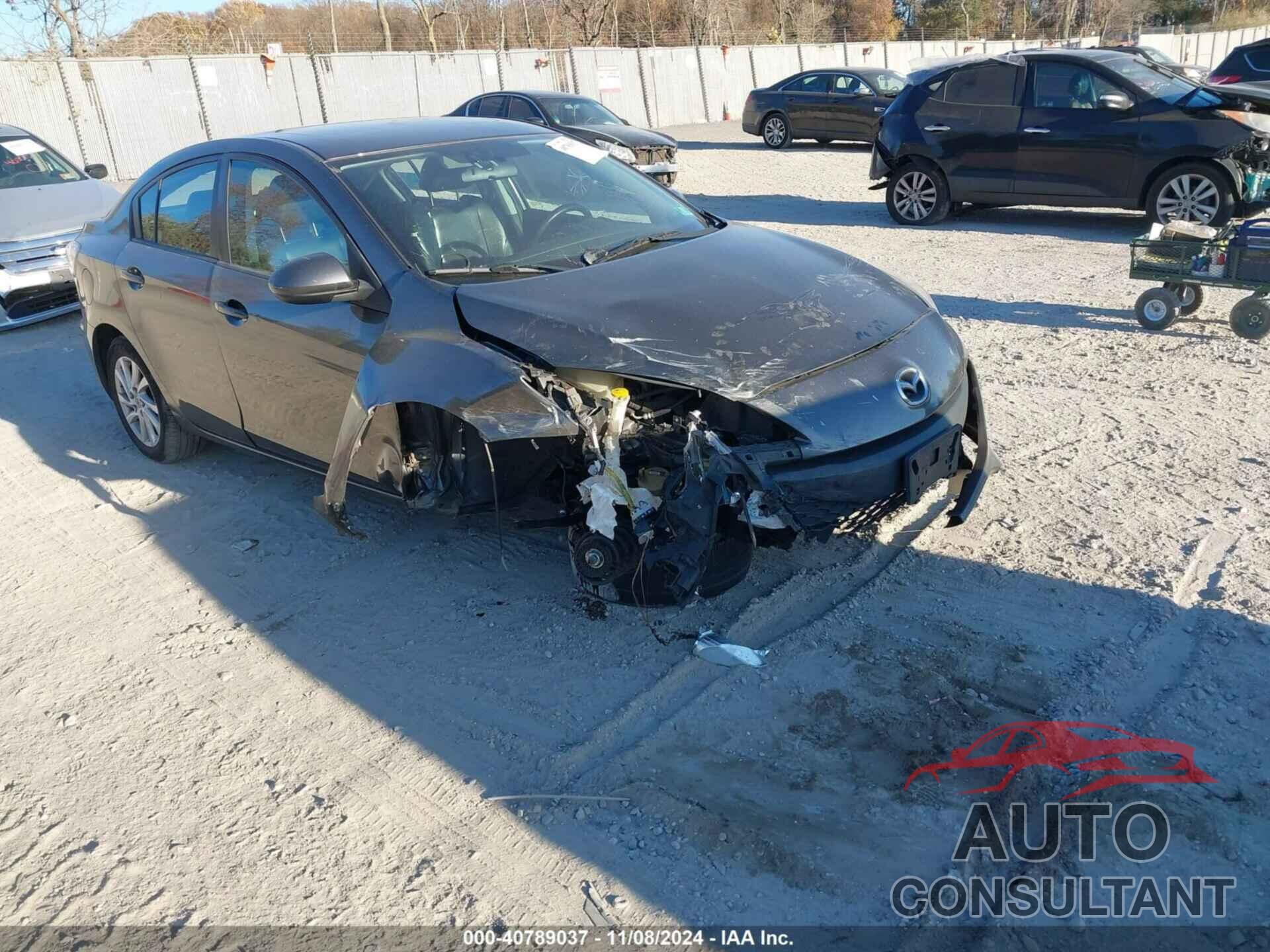 MAZDA MAZDA3 2012 - JM1BL1W85C1651738