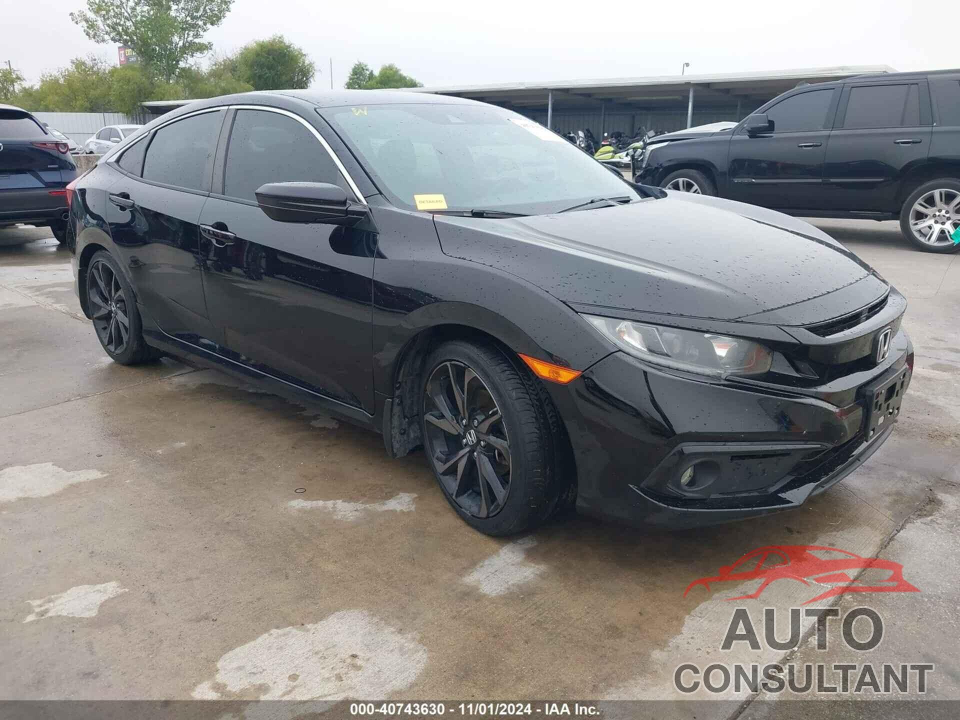 HONDA CIVIC 2020 - 19XFC2F80LE001879