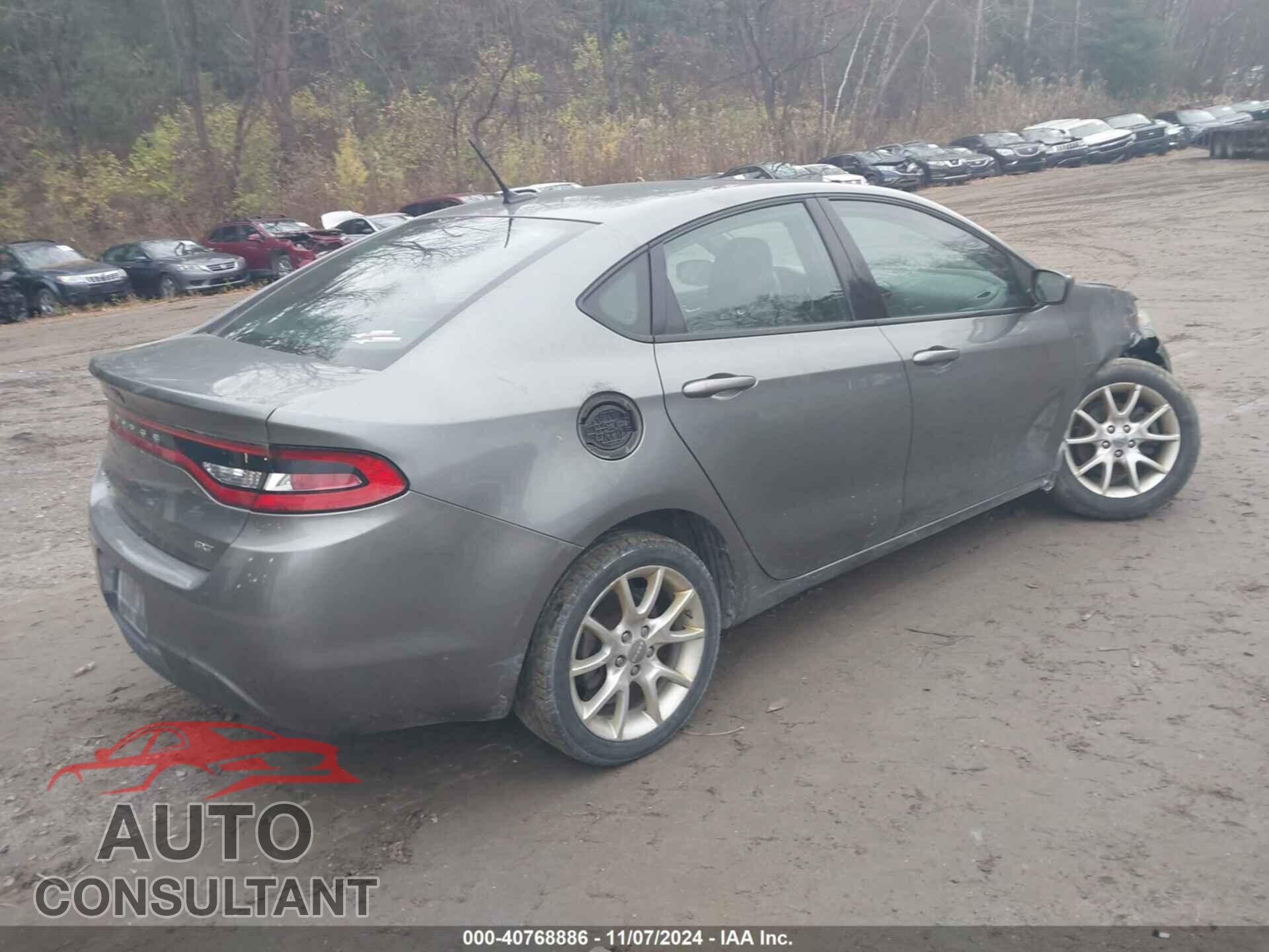DODGE DART 2013 - 1C3CDFBAXDD342634