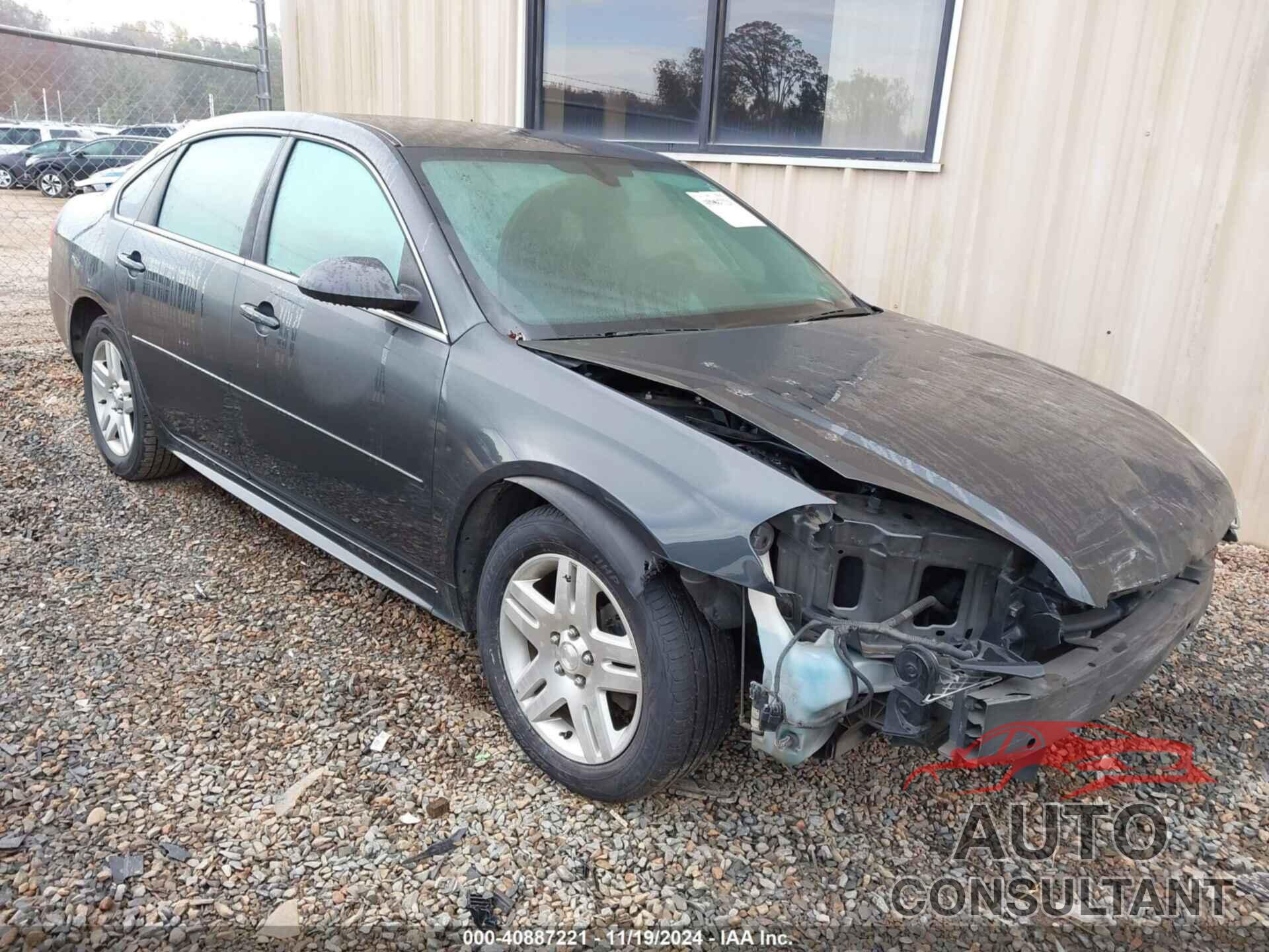 CHEVROLET IMPALA 2012 - 2G1WB5E31C1199274