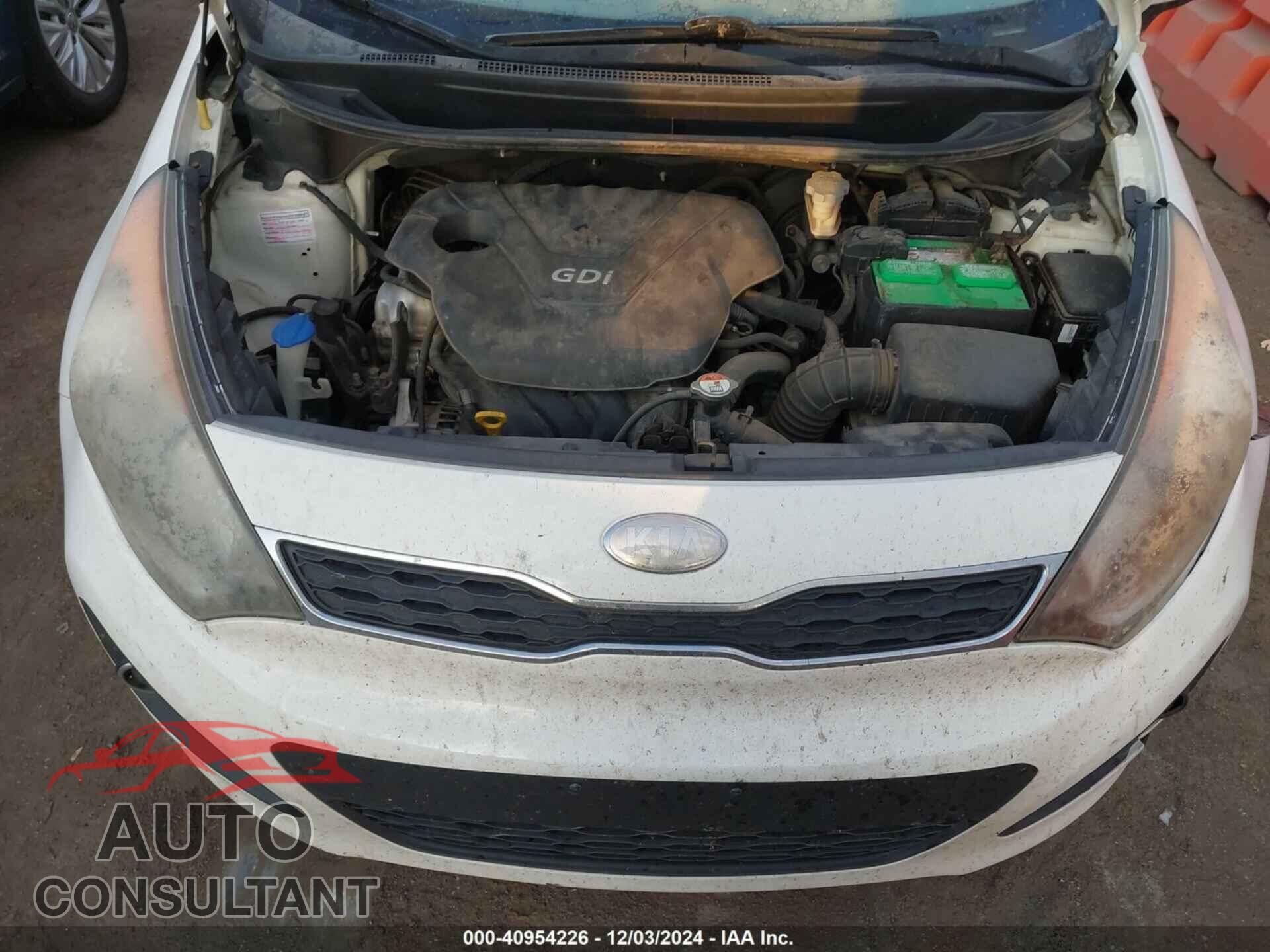 KIA RIO 2013 - KNADN5A34D6189423