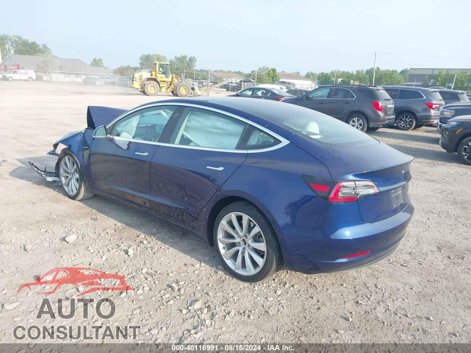 TESLA MODEL 3 2018 - 5YJ3E1EB7JF100968