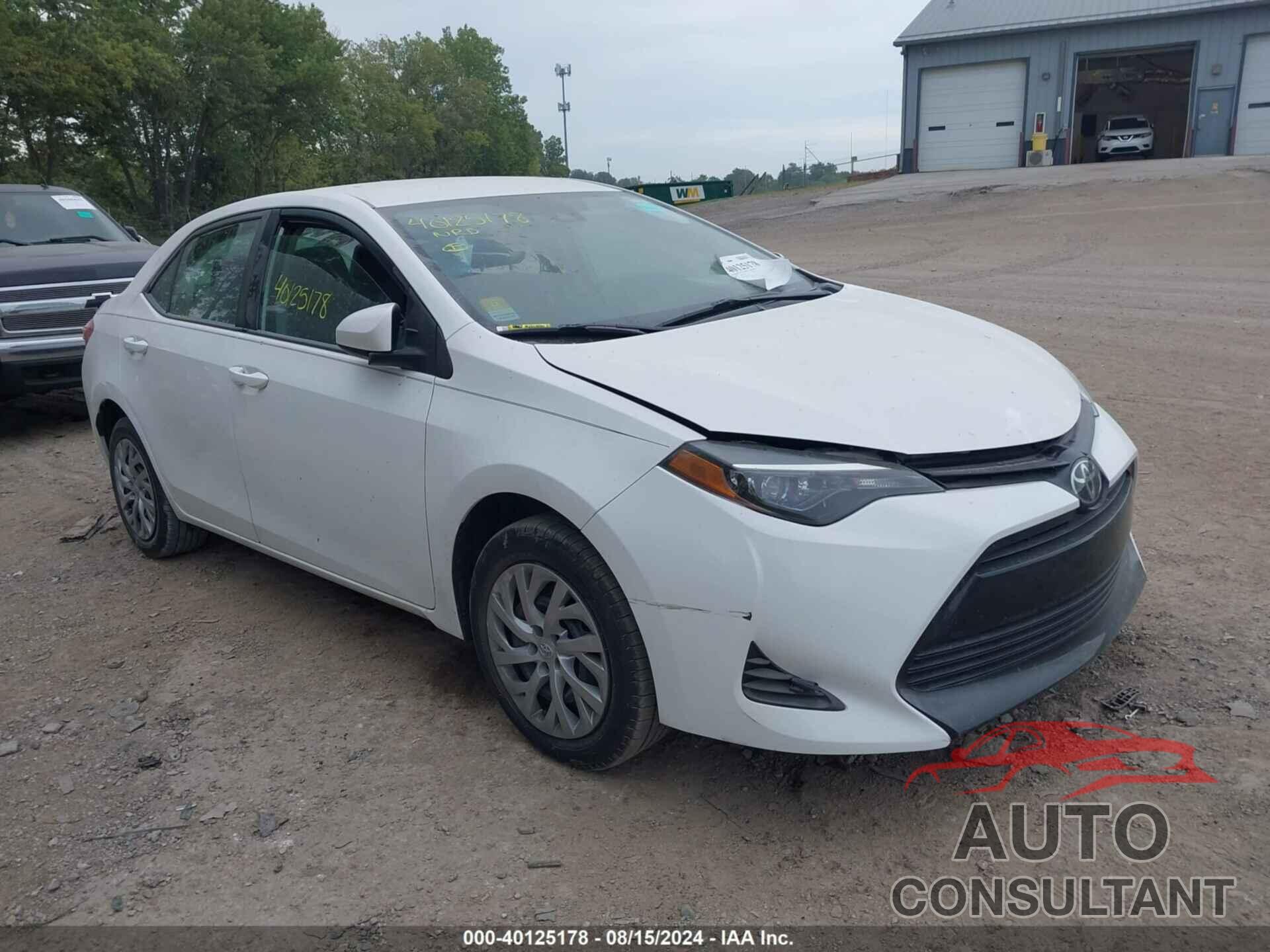 TOYOTA COROLLA 2019 - 2T1BURHEXKC132869