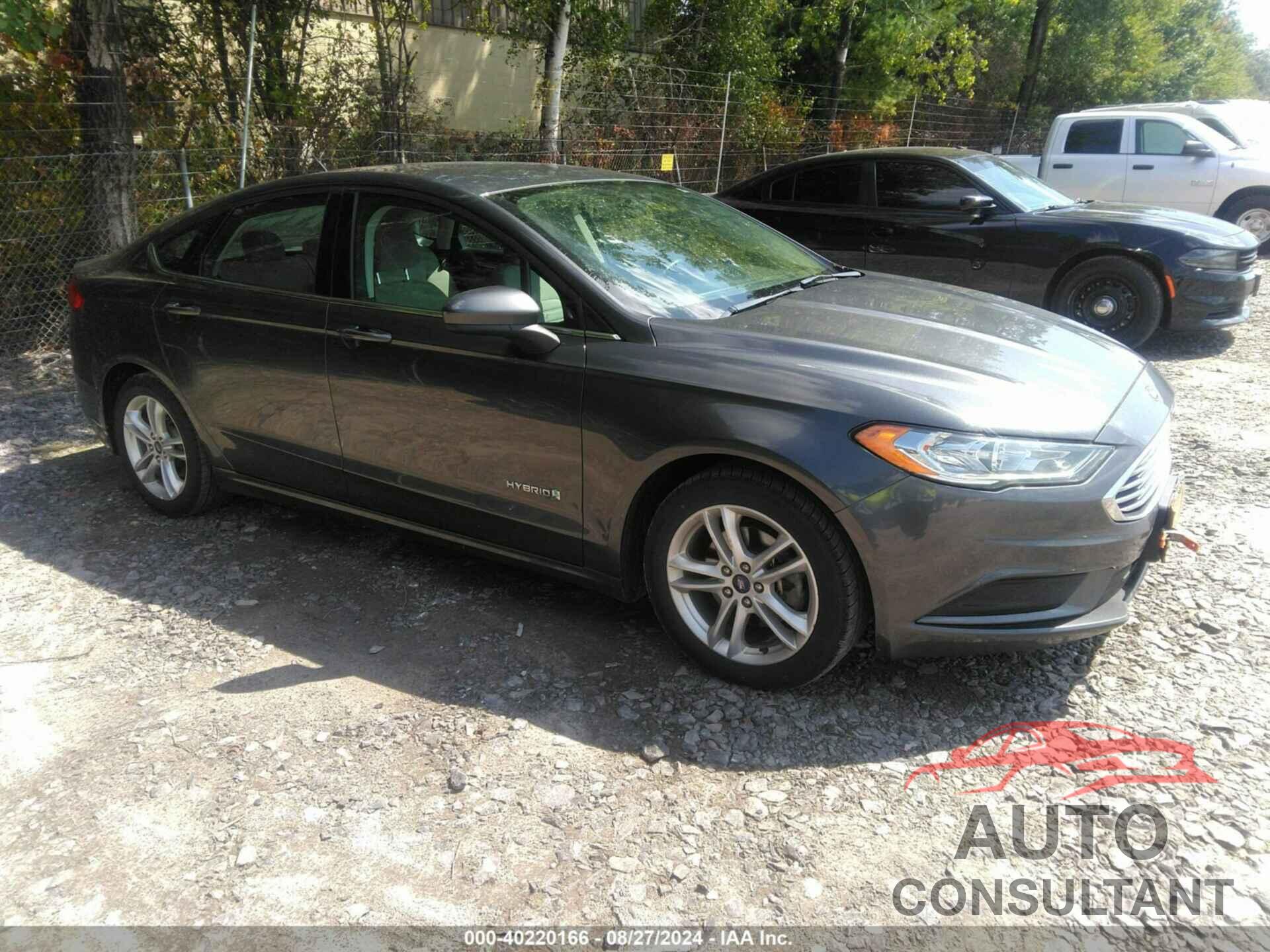 FORD FUSION HYBRID 2018 - 3FA6P0UU0JR243561