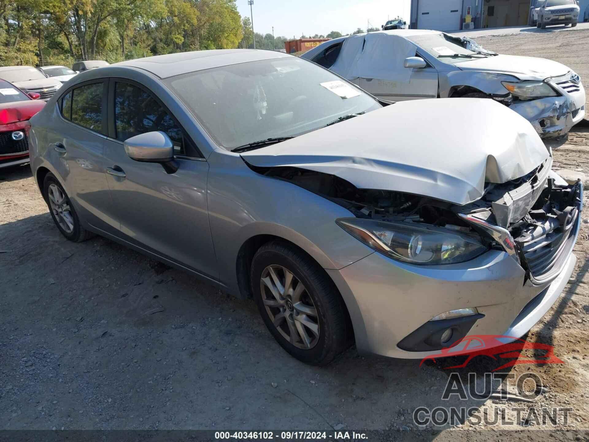 MAZDA MAZDA3 2016 - JM1BM1V74G1320872