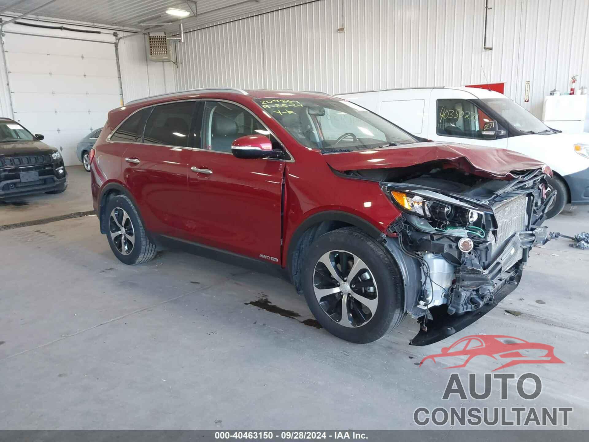 KIA SORENTO 2016 - 5XYPHDA53GG019154