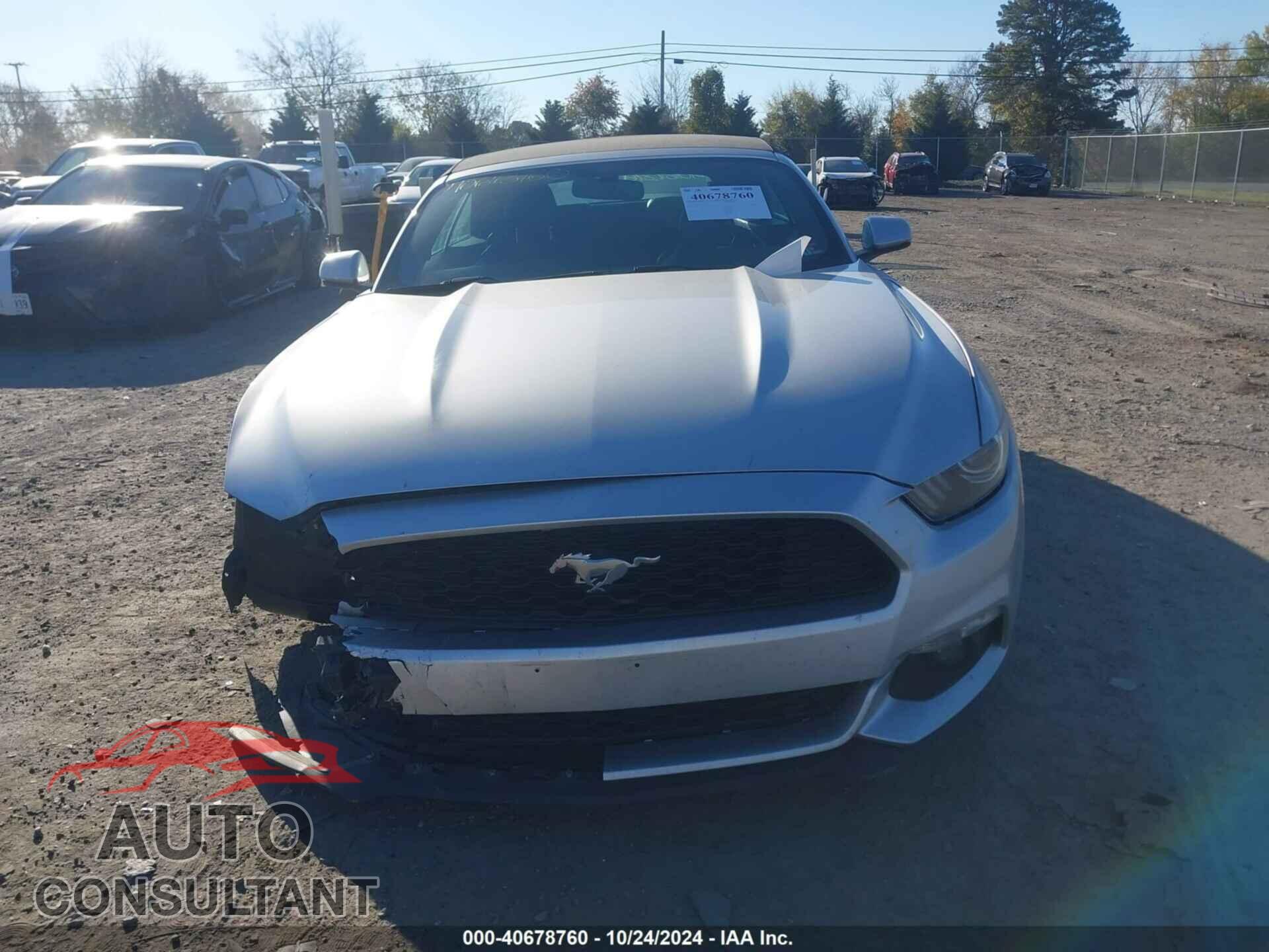 FORD MUSTANG 2017 - 1FATP8UH3H5254250