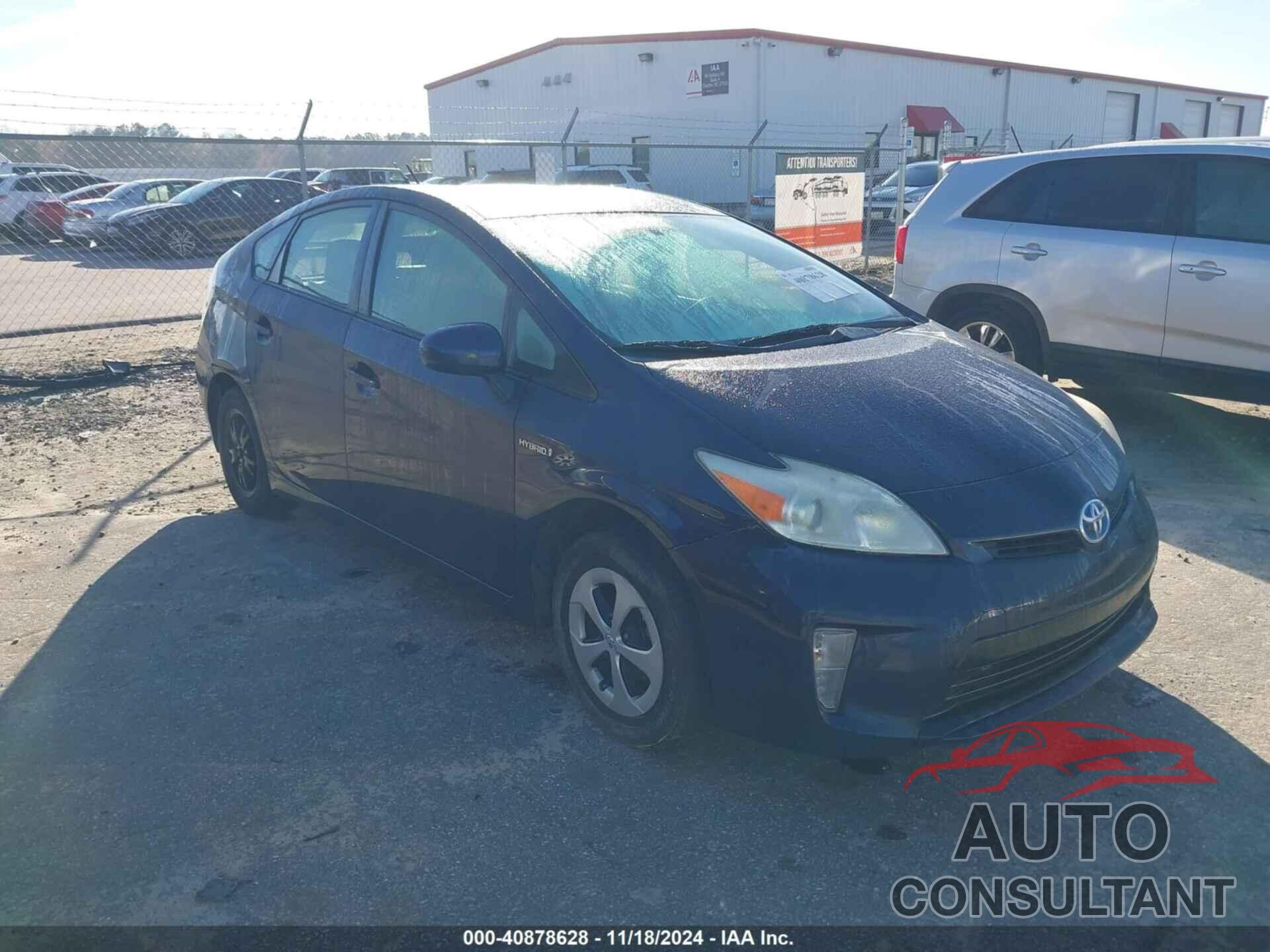 TOYOTA PRIUS 2014 - JTDKN3DU7E0377568