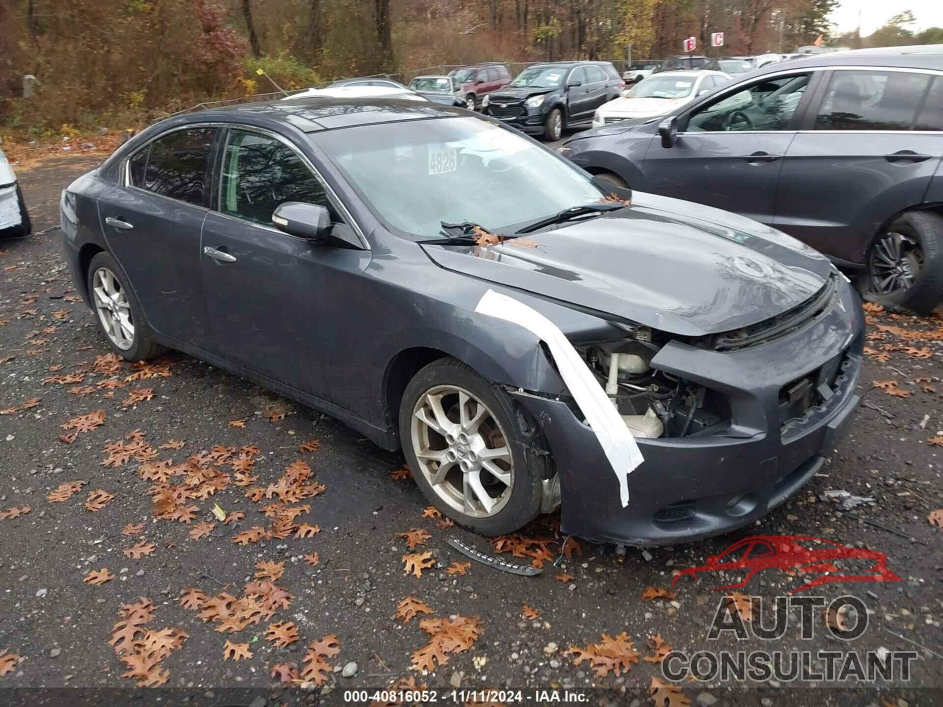 NISSAN MAXIMA 2012 - 1N4AA5AP9CC812349