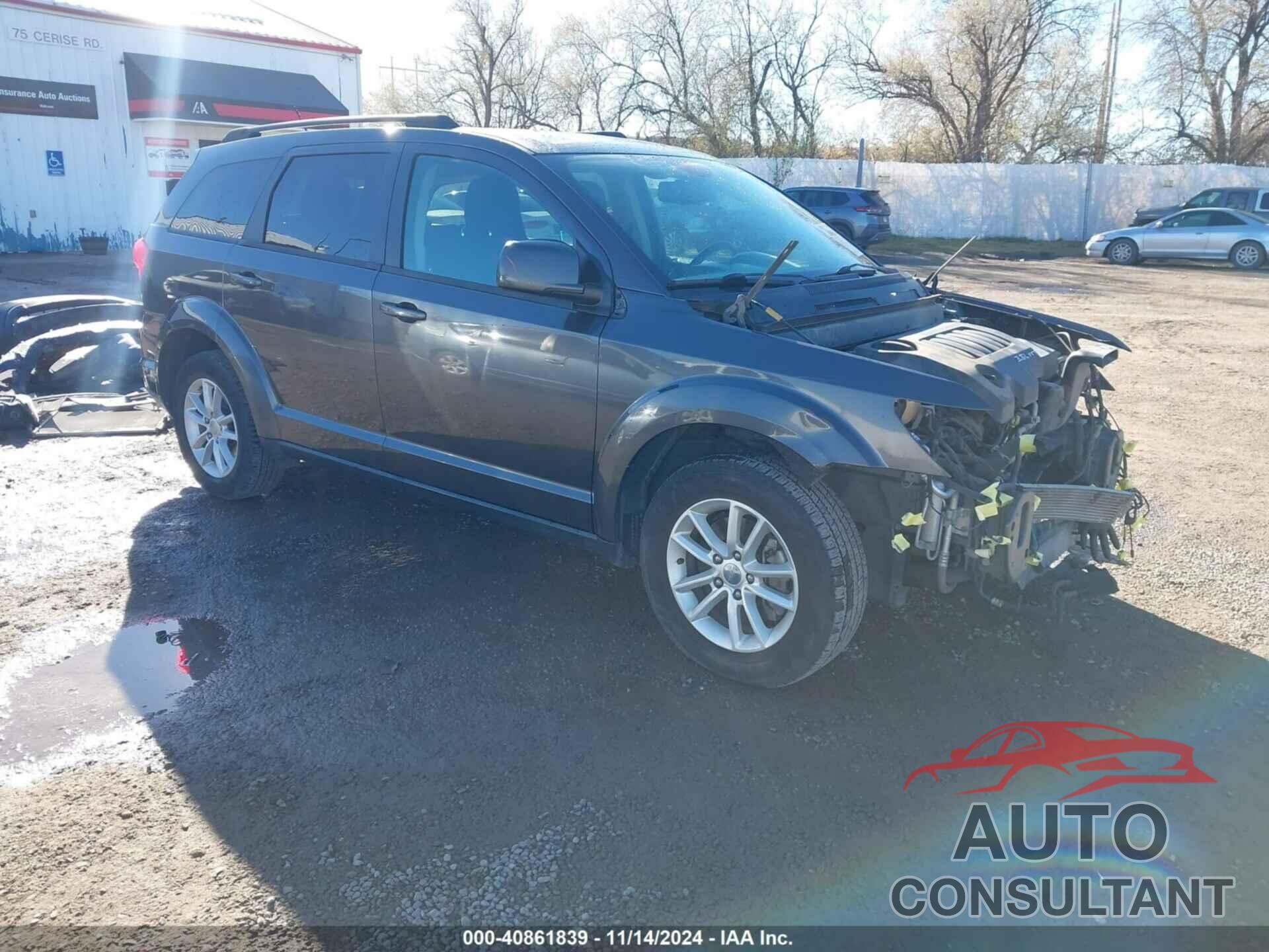 DODGE JOURNEY 2015 - 3C4PDDBG6FT607312