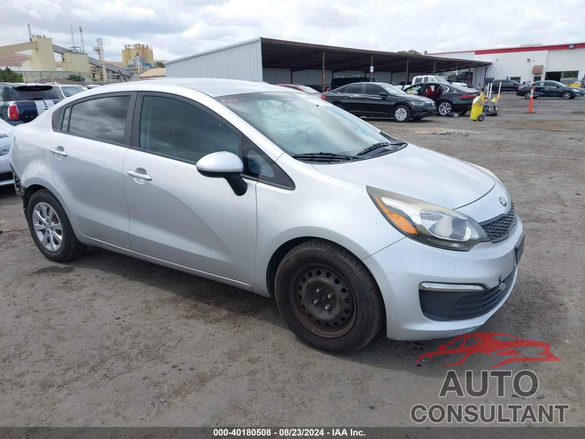 KIA RIO 2017 - KNADM4A39H6026236