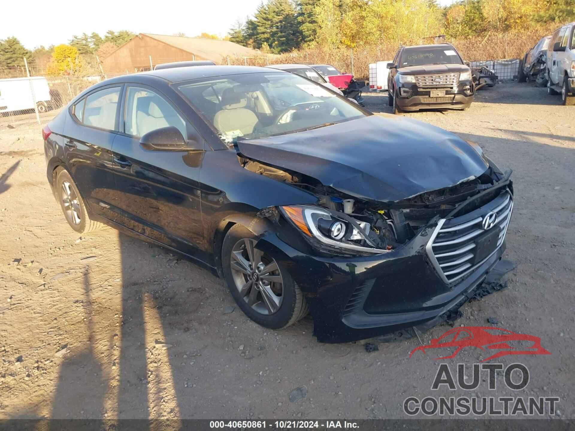 HYUNDAI ELANTRA 2017 - 5NPD84LF2HH107549