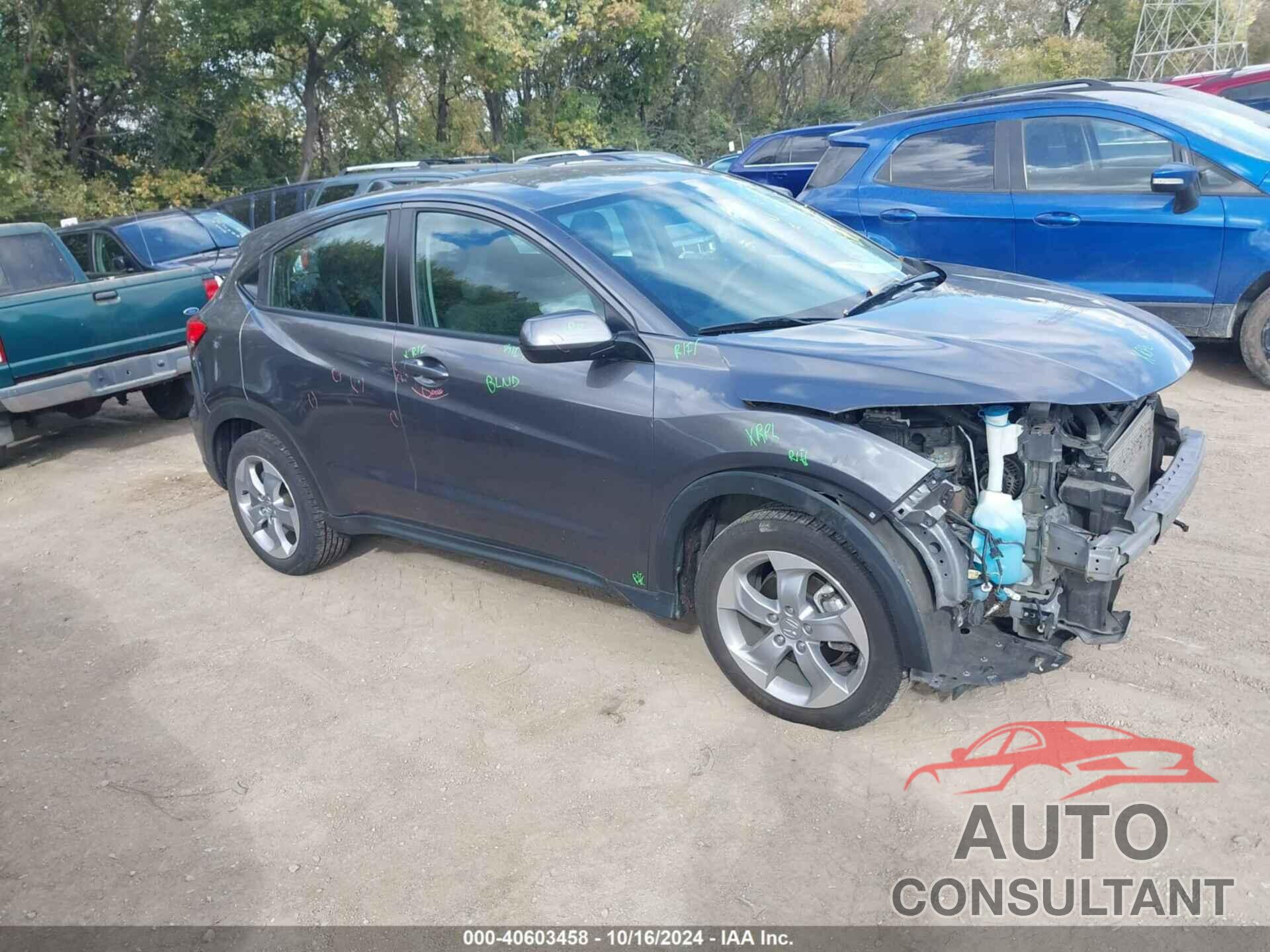 HONDA HR-V 2020 - 3CZRU6H37LM725961