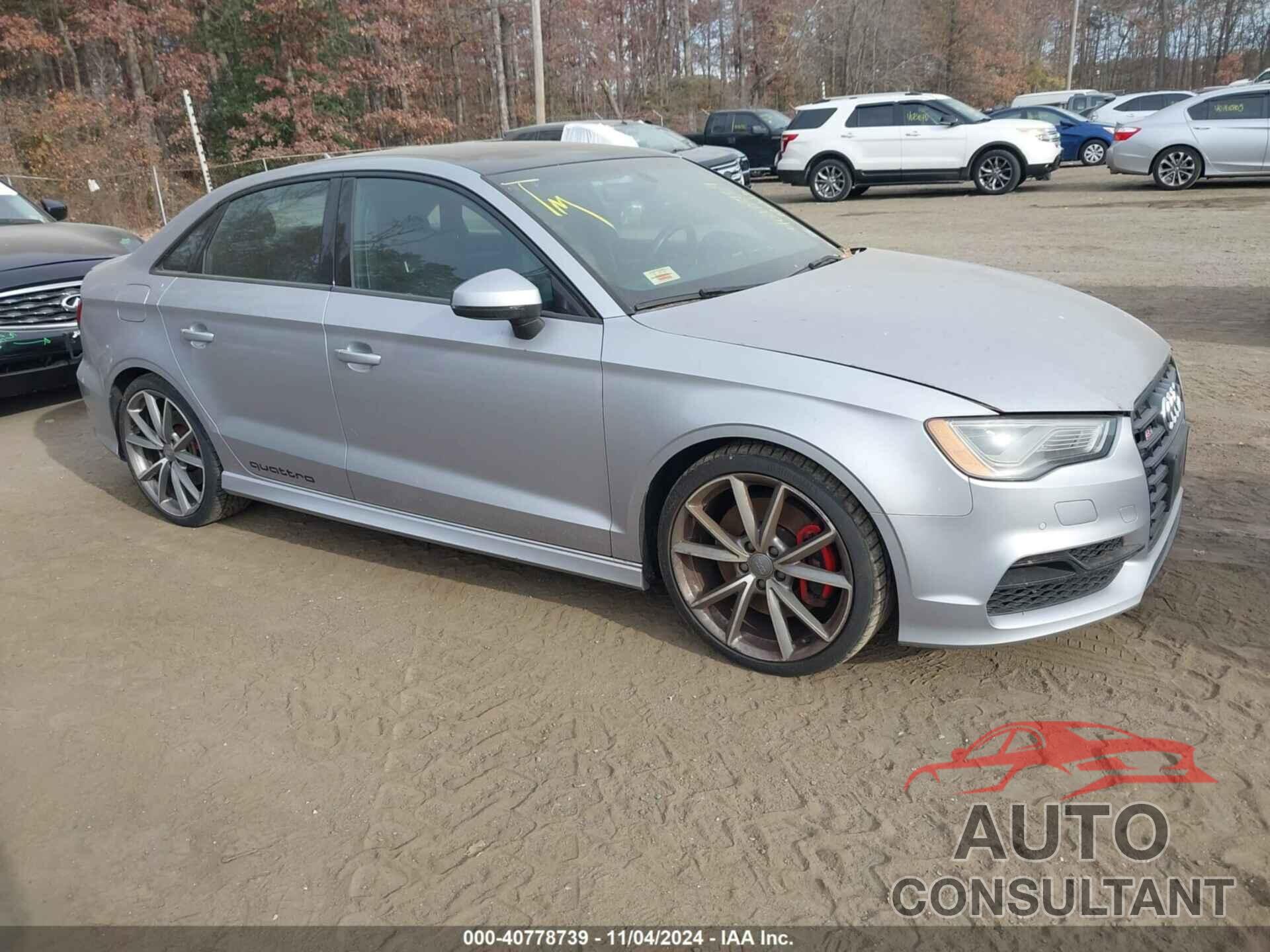 AUDI S3 2016 - WAUB1HFF3G1006487