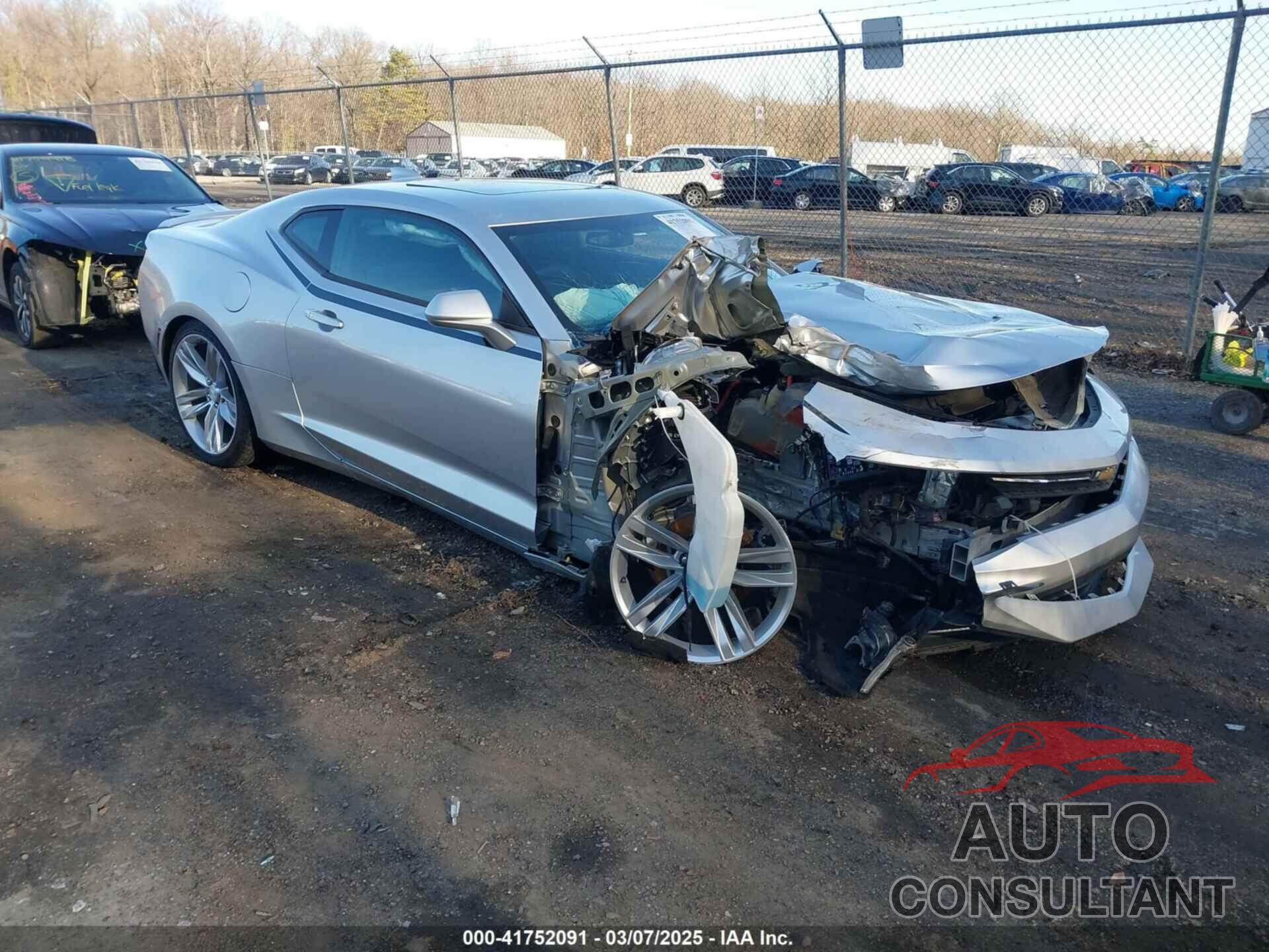 CHEVROLET CAMARO 2017 - 1G1FD1RS6H0117420