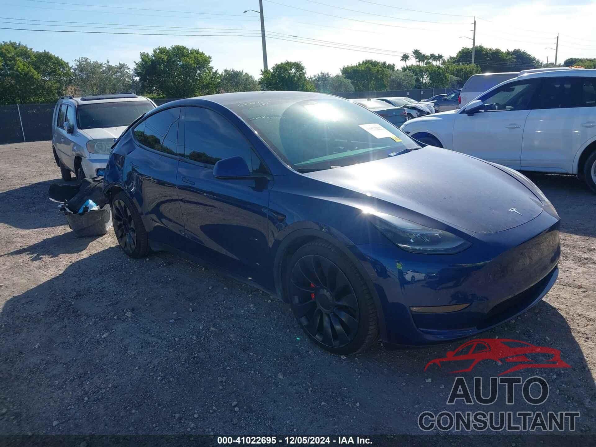 TESLA MODEL Y 2022 - 7SAYGDEF6NF438259