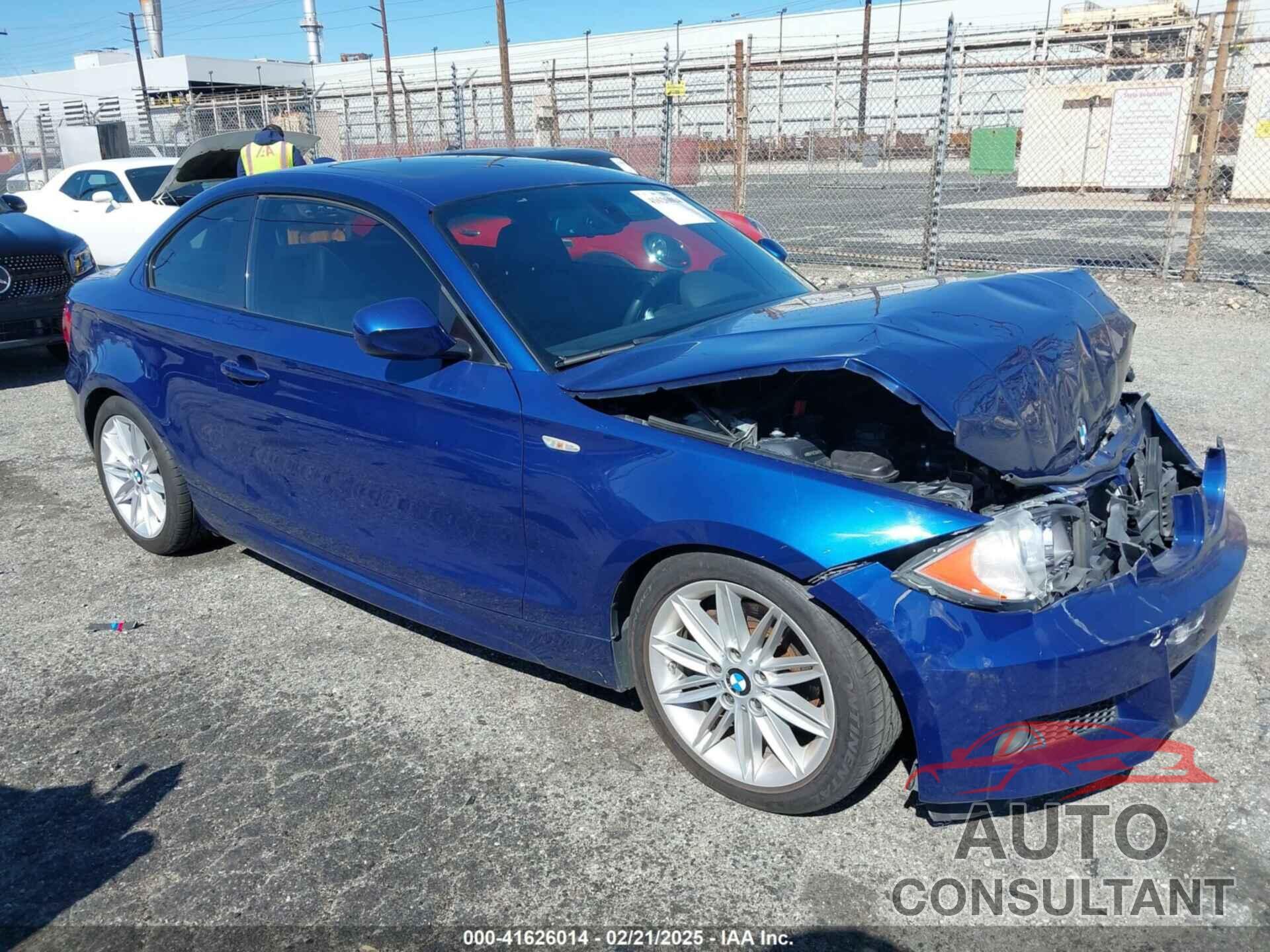 BMW 128I 2010 - WBAUP9C59AVL89280