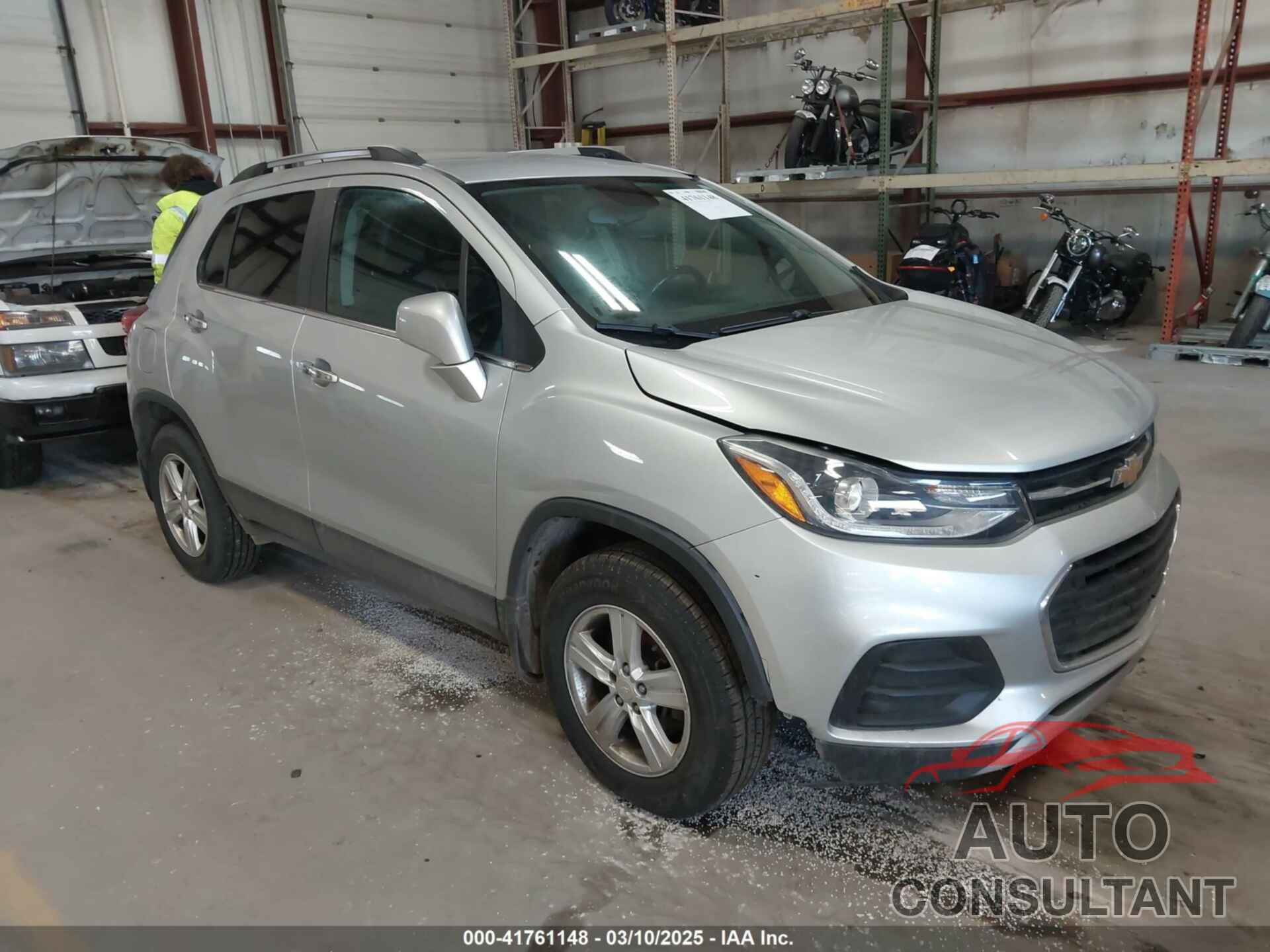 CHEVROLET TRAX 2018 - 3GNCJPSBXJL317104