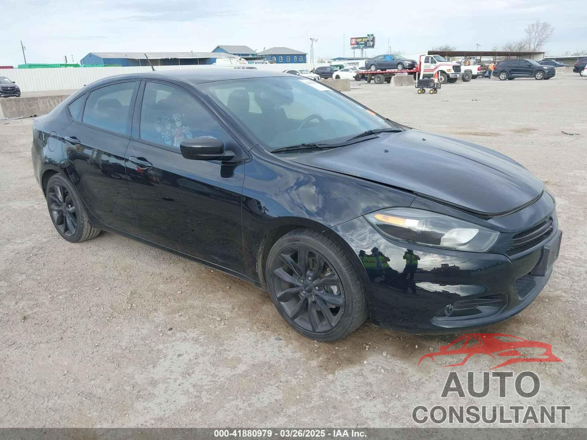 DODGE DART 2016 - 1C3CDFBB4GD752391