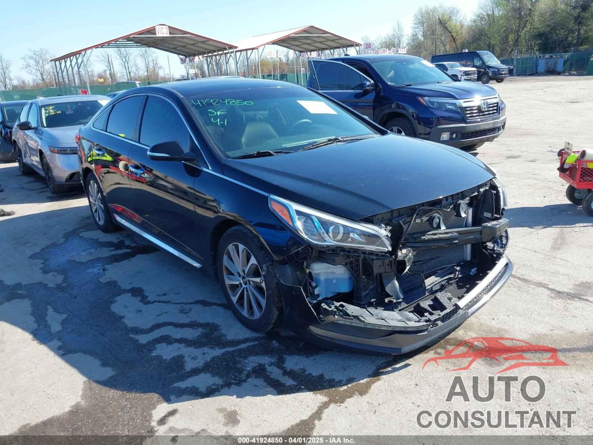 HYUNDAI SONATA 2017 - 5NPE34AF7HH552374