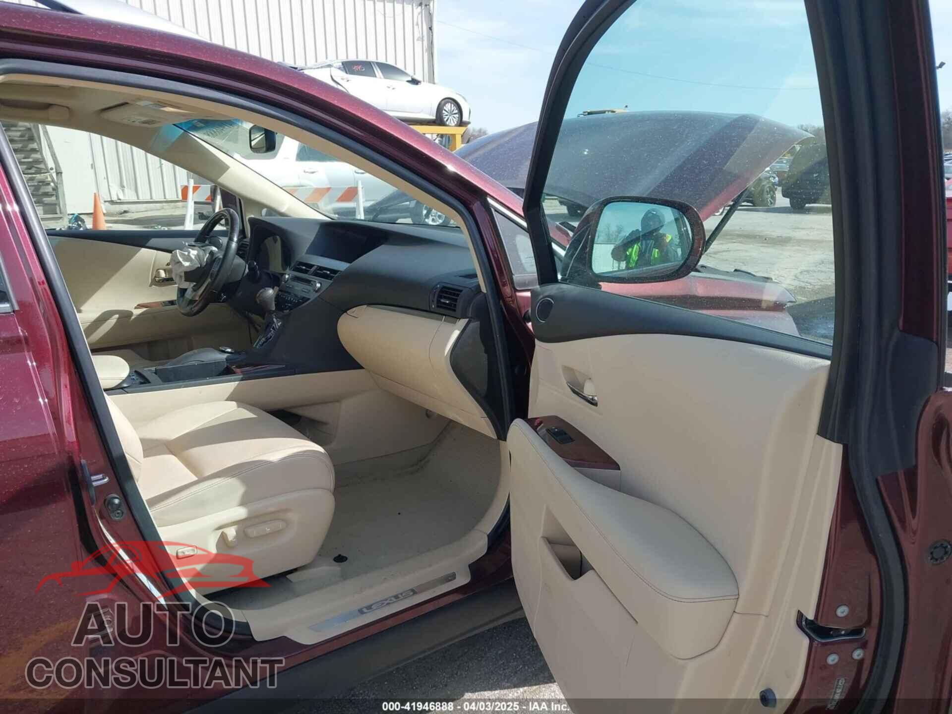 LEXUS RX 2015 - 2T2BK1BA9FC306199