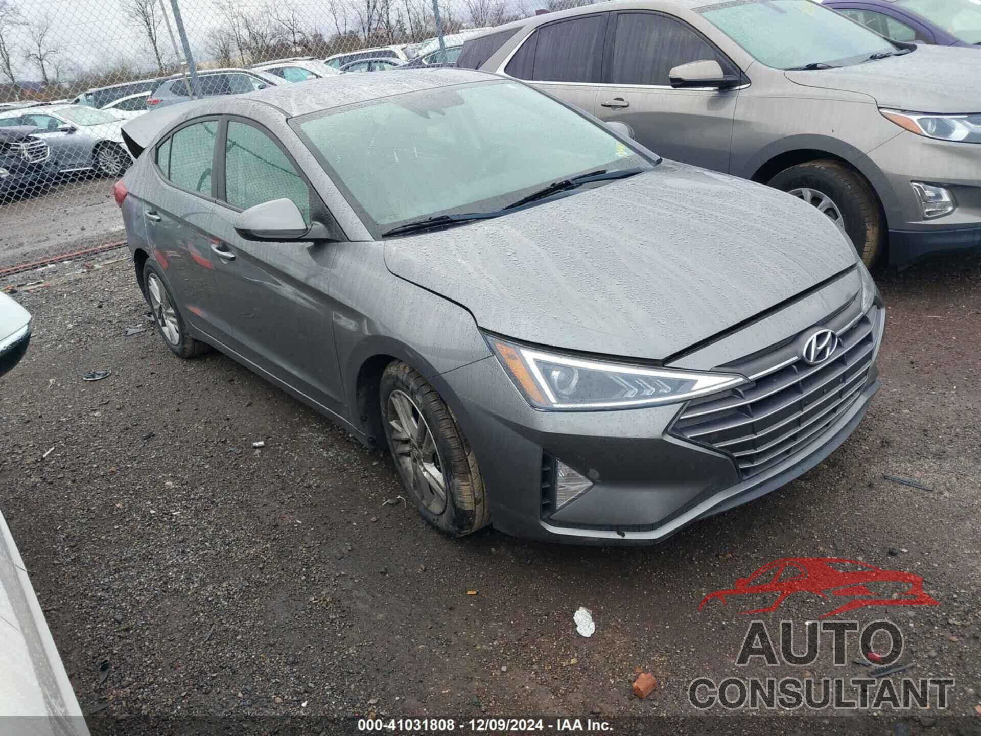 HYUNDAI ELANTRA 2019 - 5NPD84LFXKH479471