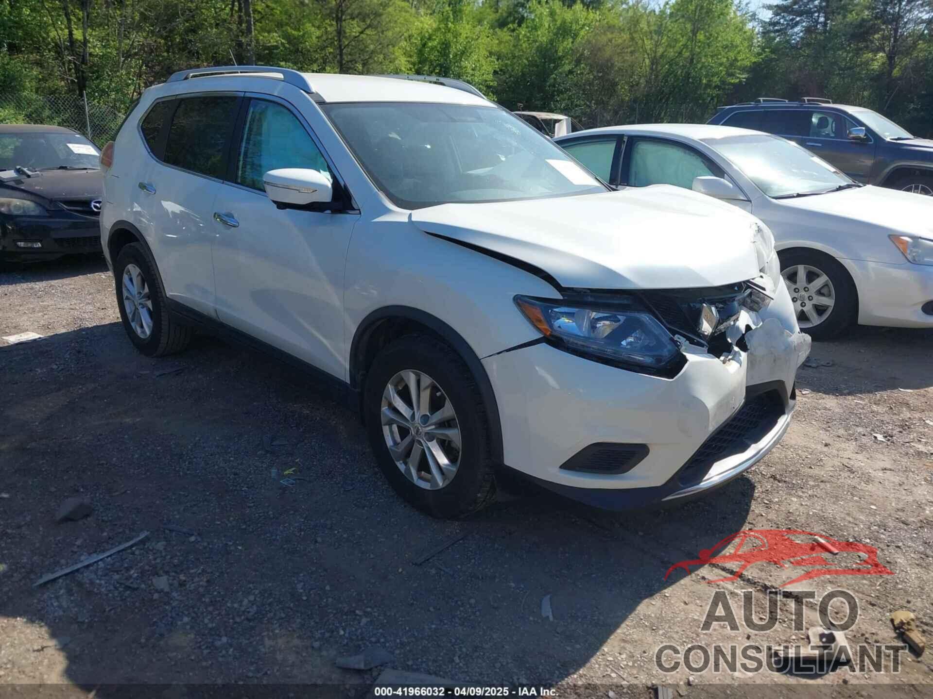 NISSAN ROGUE 2015 - KNMAT2MT7FP575210