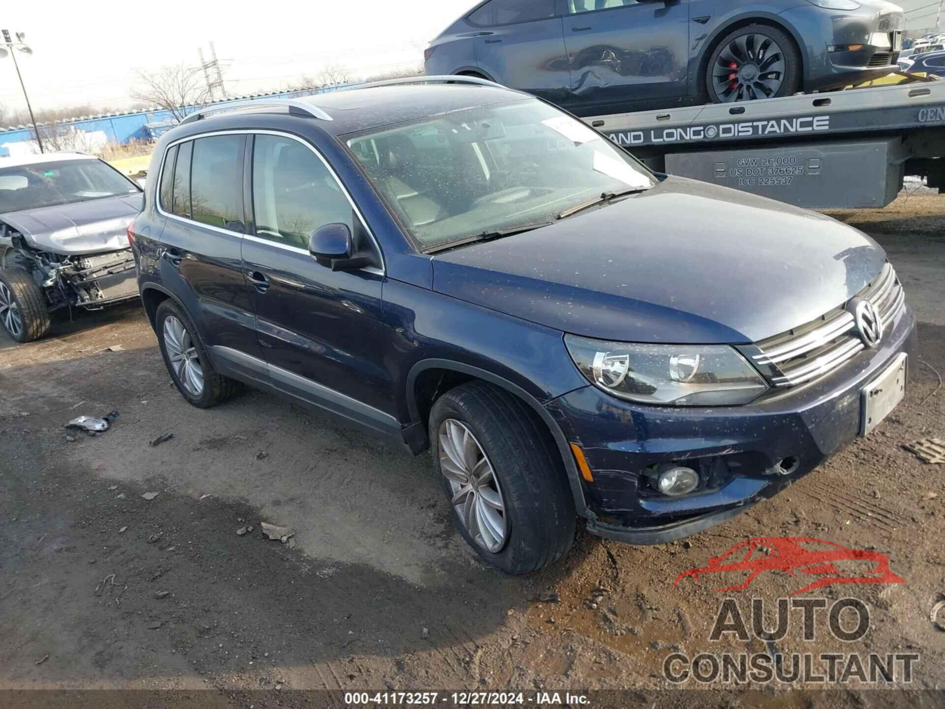 VOLKSWAGEN TIGUAN 2012 - WVGBV7AX9CW559834