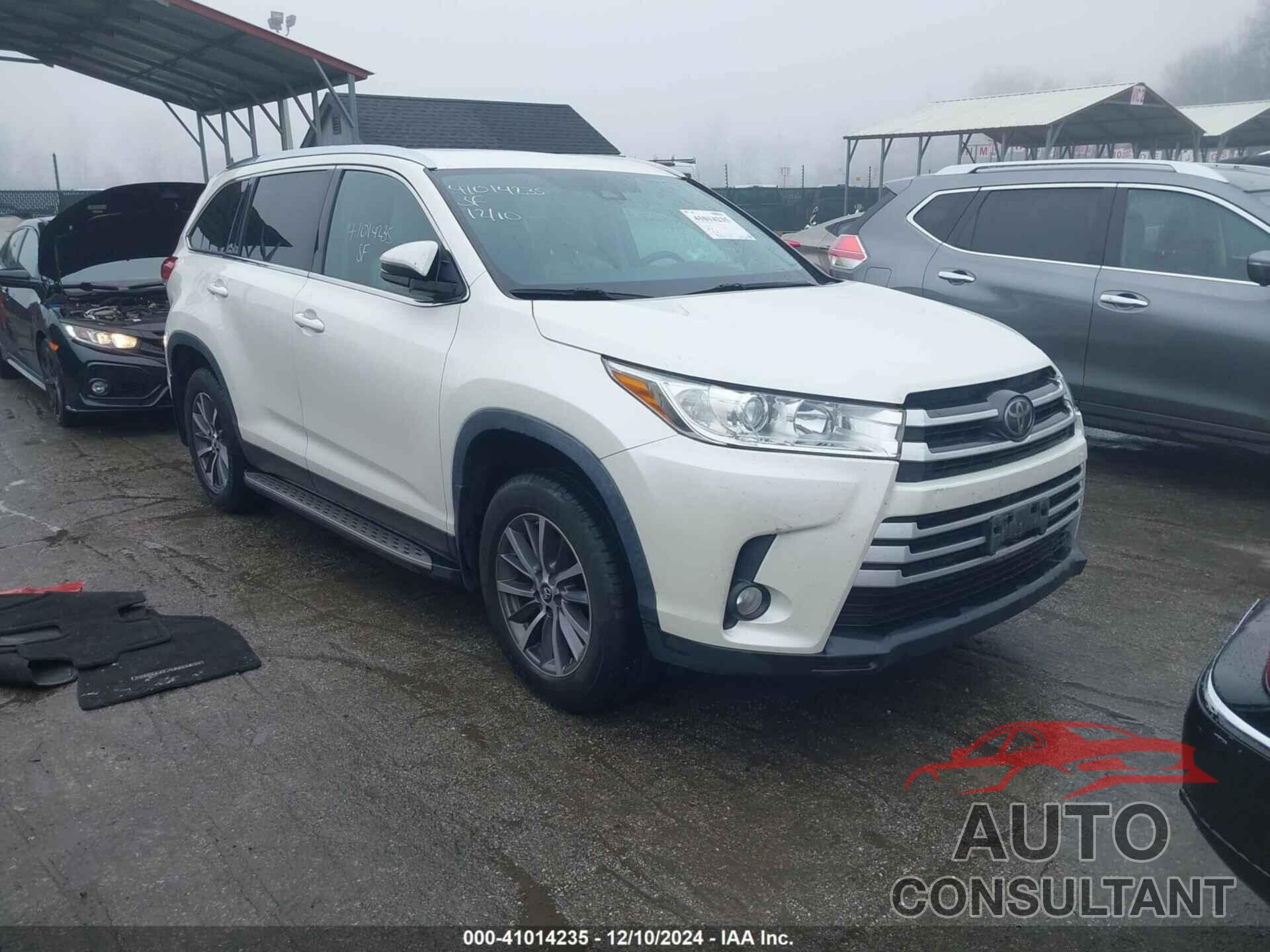 TOYOTA HIGHLANDER 2019 - 5TDKZRFHXKS565808