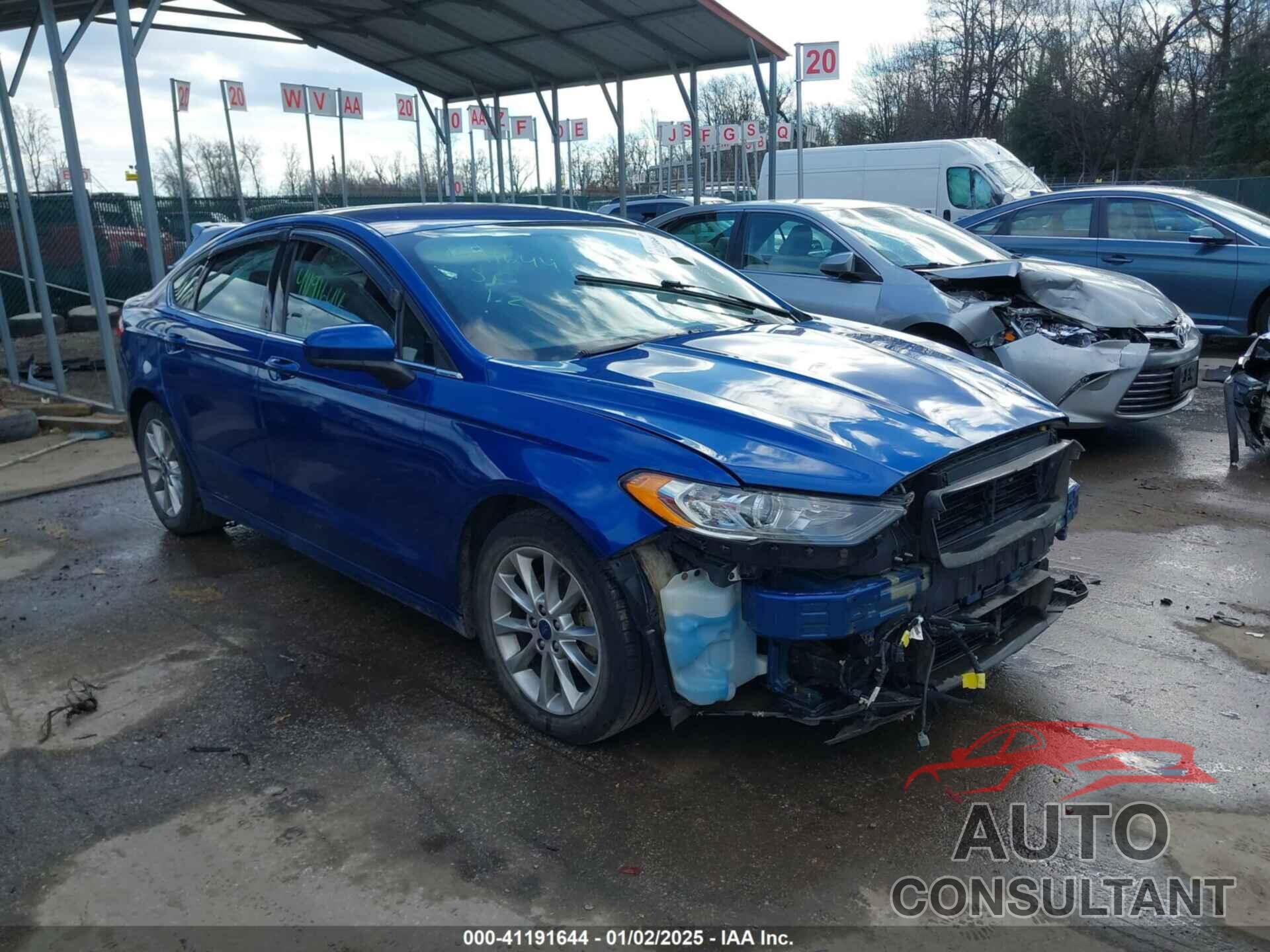 FORD FUSION 2017 - 3FA6P0H70HR245048