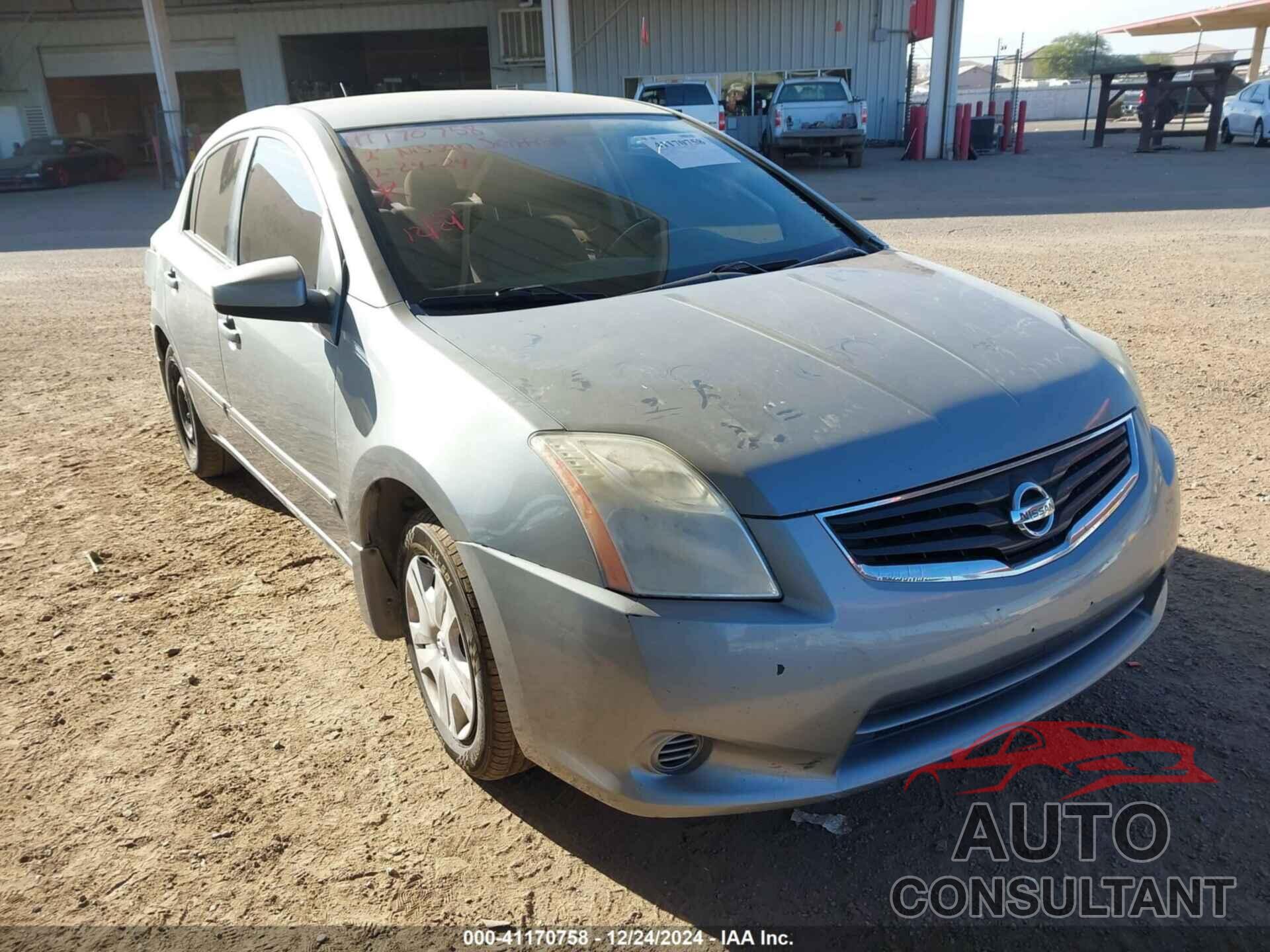 NISSAN SENTRA 2012 - 3N1AB6AP9CL708433
