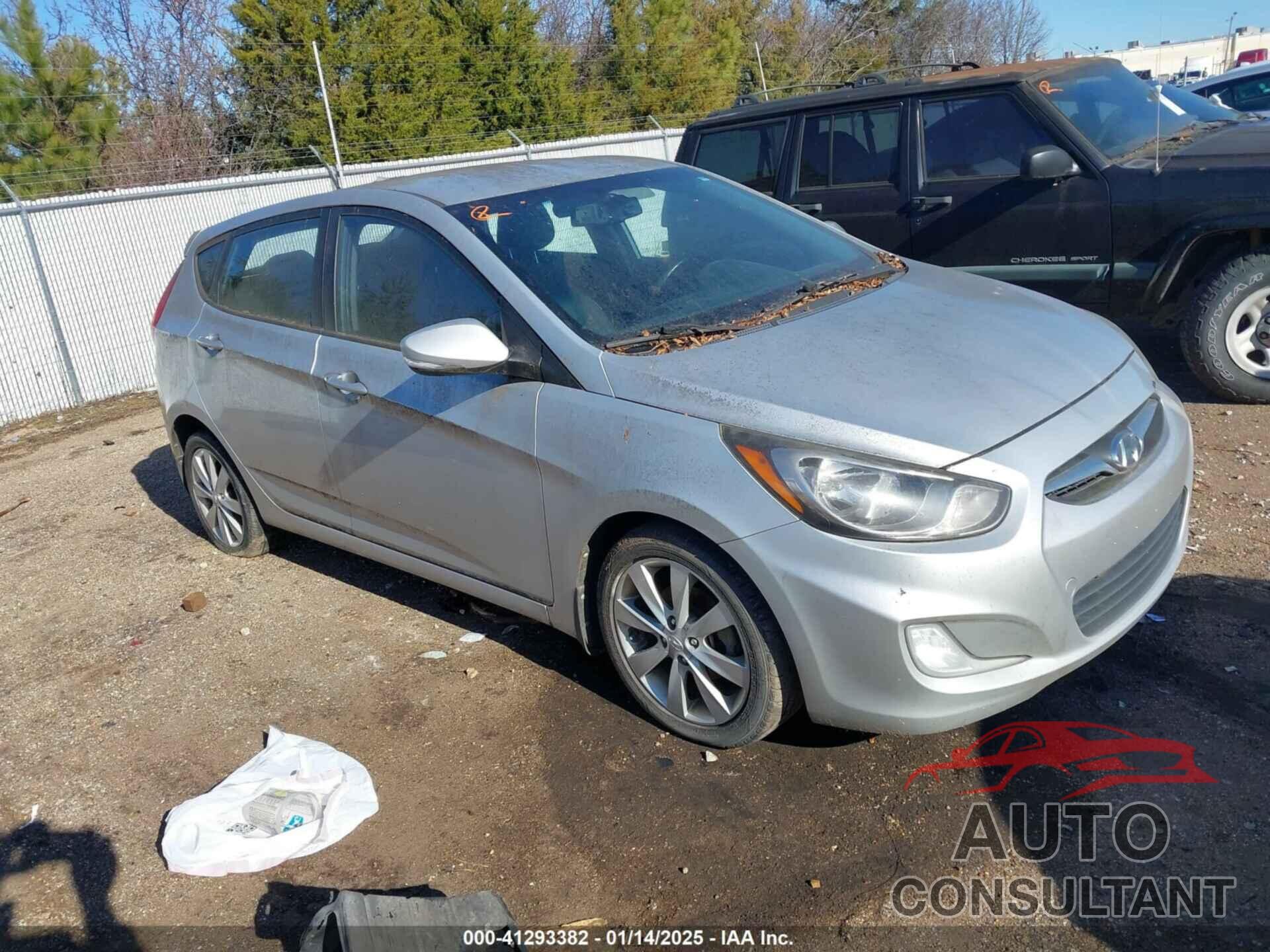 HYUNDAI ACCENT 2013 - KMHCU5AE2DU116559